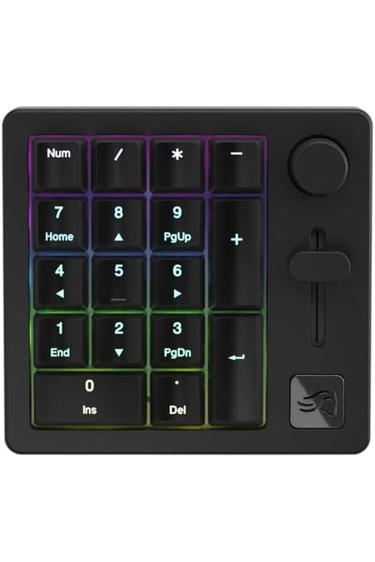 Glorious-Glorious Modular Mechanical Gaming Keyboard GMMK - Customizable RGB Backlight, Cherry X Switches, an 4
