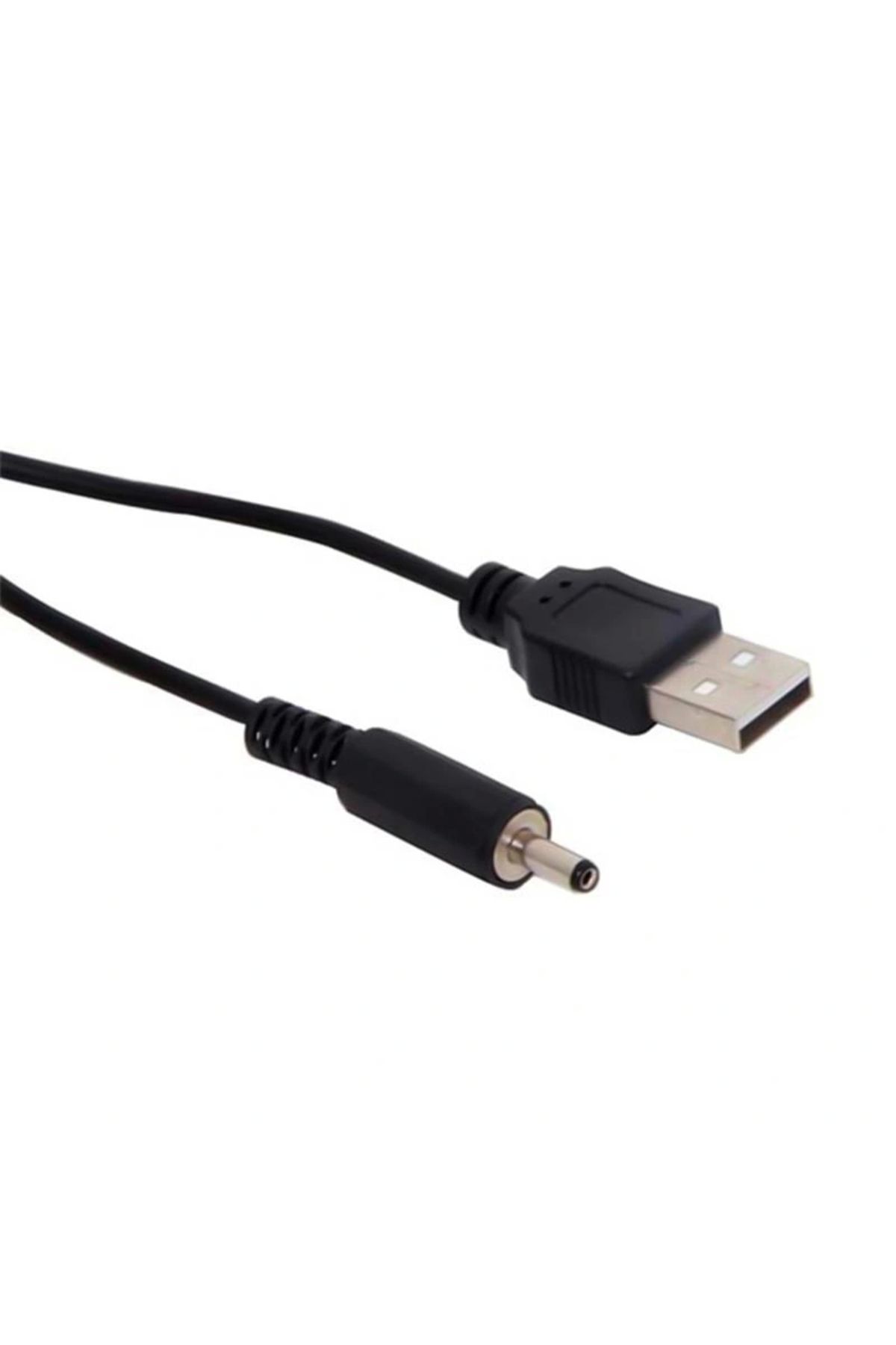 ALFA AKSESUAR 03 Usb Kalın (3.5*1.35) Adaptör Jacklı Kablo 1 Metre