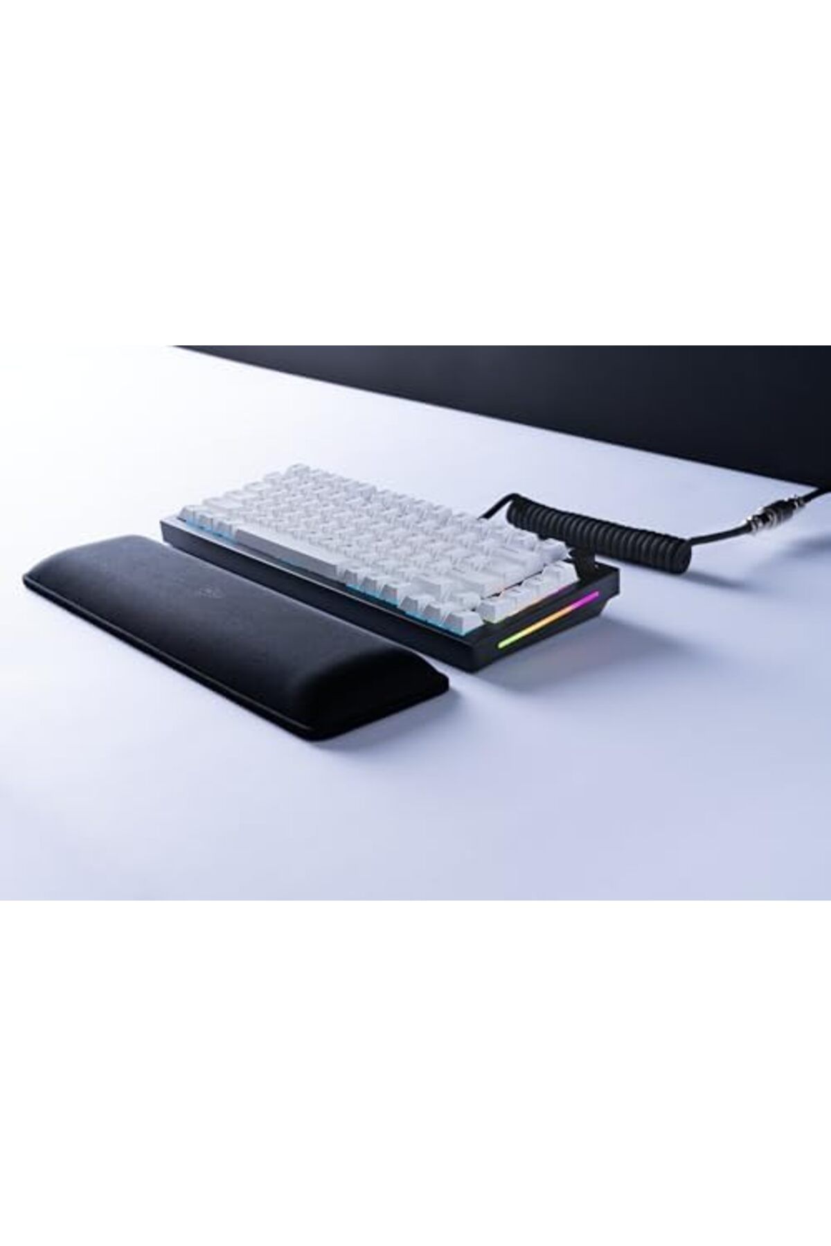 Glorious-GMMK Pro Prebuilt - Modular Mechanical Keyboard with White GPBT Keycaps 8