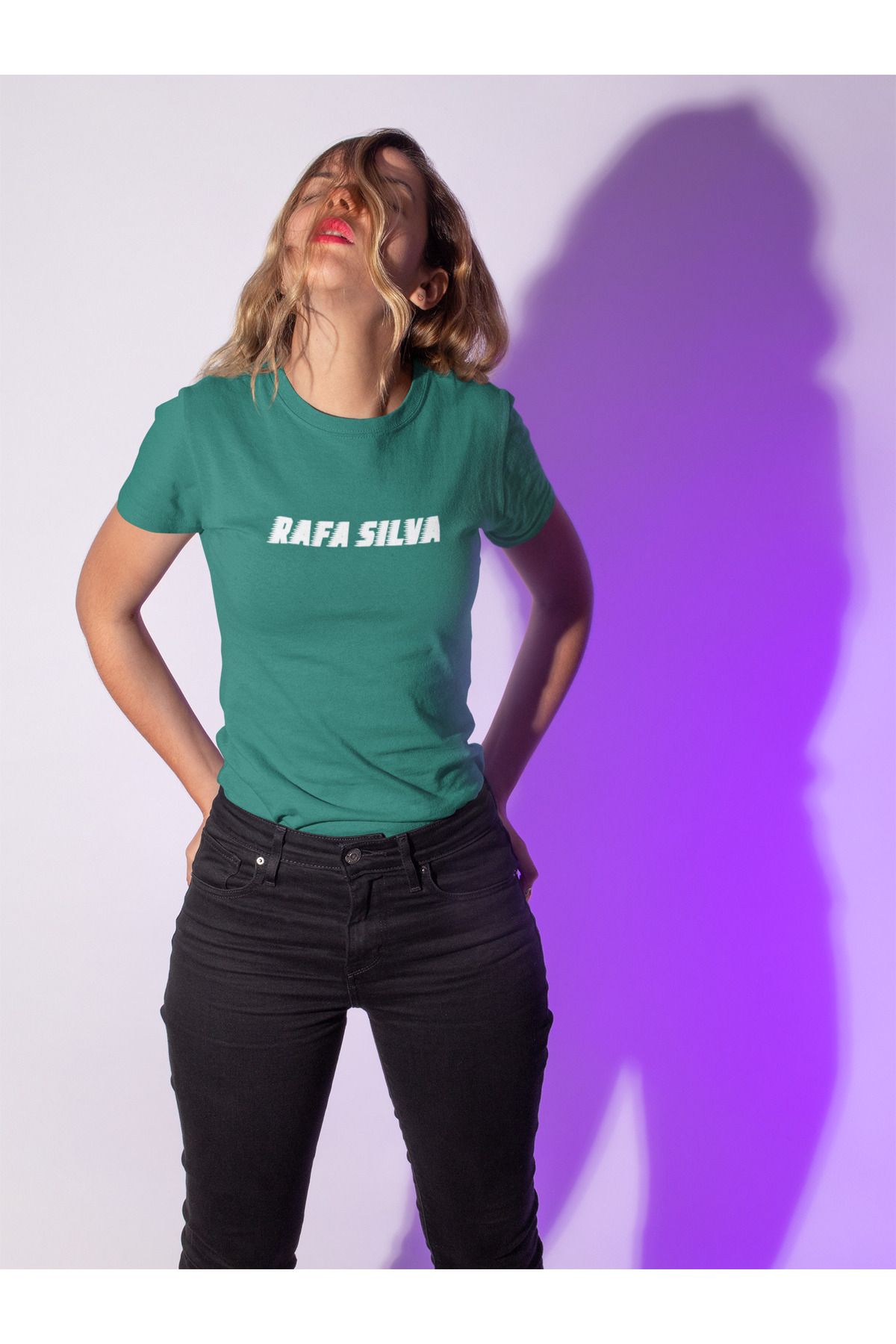 Biy Store Rafa Silva sırt forma baskılı unisex kadın erkek kısa kollu tişört t-shirt