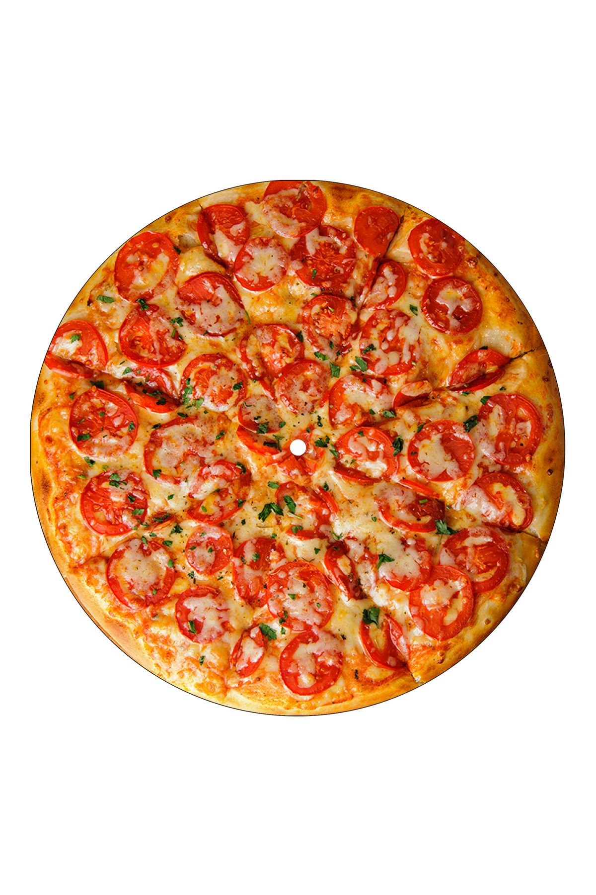 Çıtırtılı Sesler Pizza Pikap Matı kırmızı