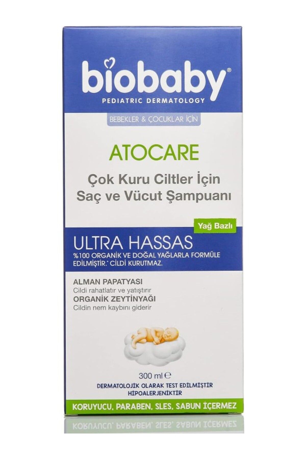 ShopZum Biobaby Atopik Ciltler İçin Şampuan 300 Ml