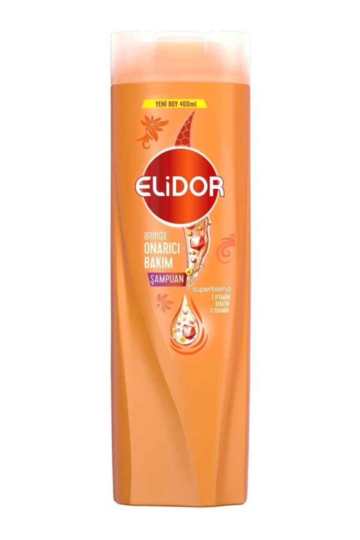 ShopZum Elidor Superblend Saç Bakım Şampuanı Anında Onarıcı Bakım C Vitamini Keratin Seramid 400 Ml