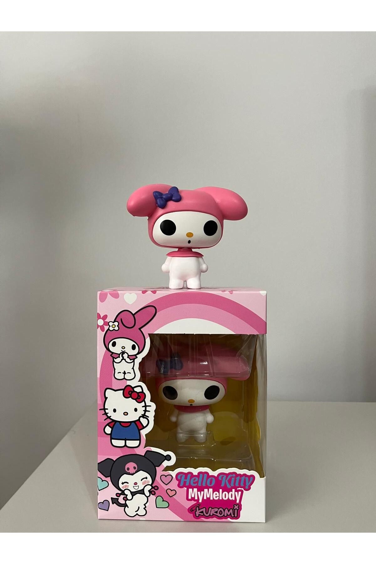 EMAON My Melody Figür – Hello Kitty Koleksiyon Serisi Orijinal Sanrio Pop Figür Biblo Hediyelik Oyuncak