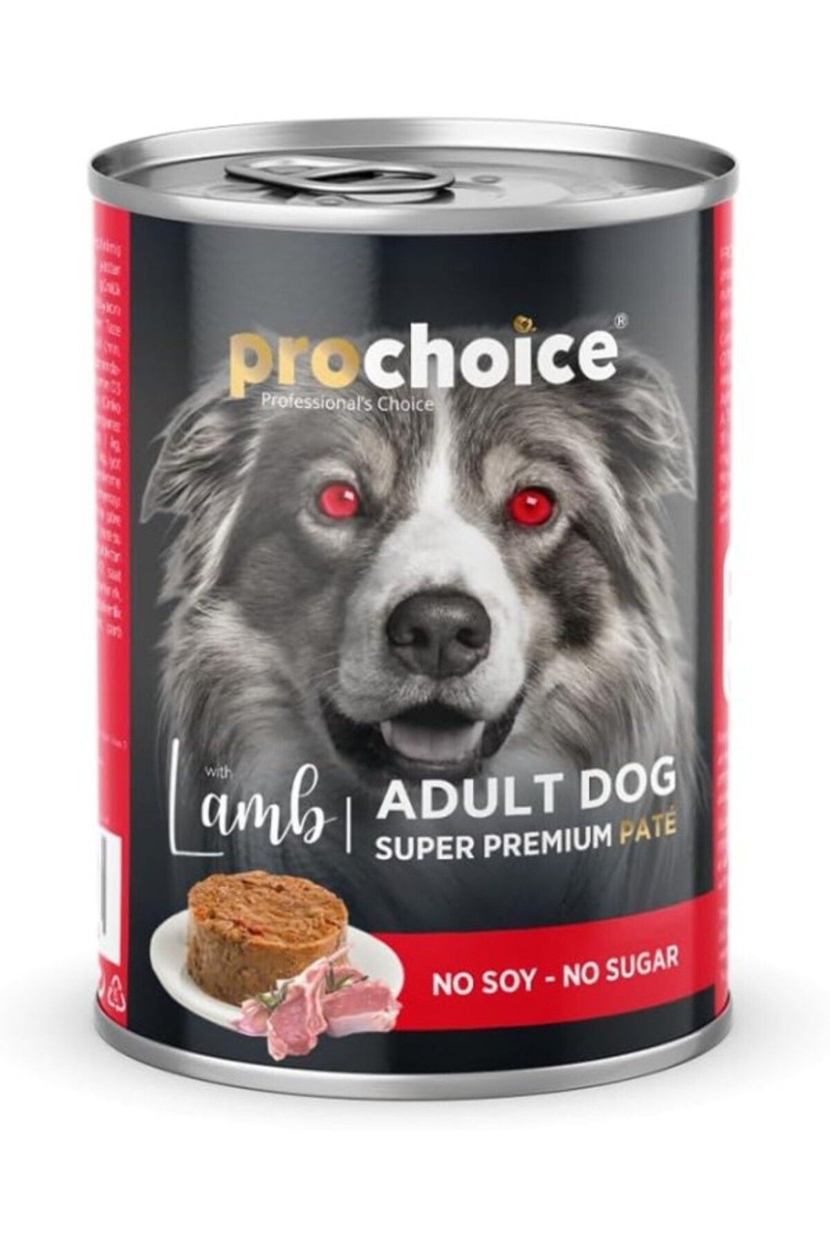 ShopZum Prochoice Yetişkin Köpekler İçin, Kuzu Etli Ve Pirinçli Ezme, 400 G