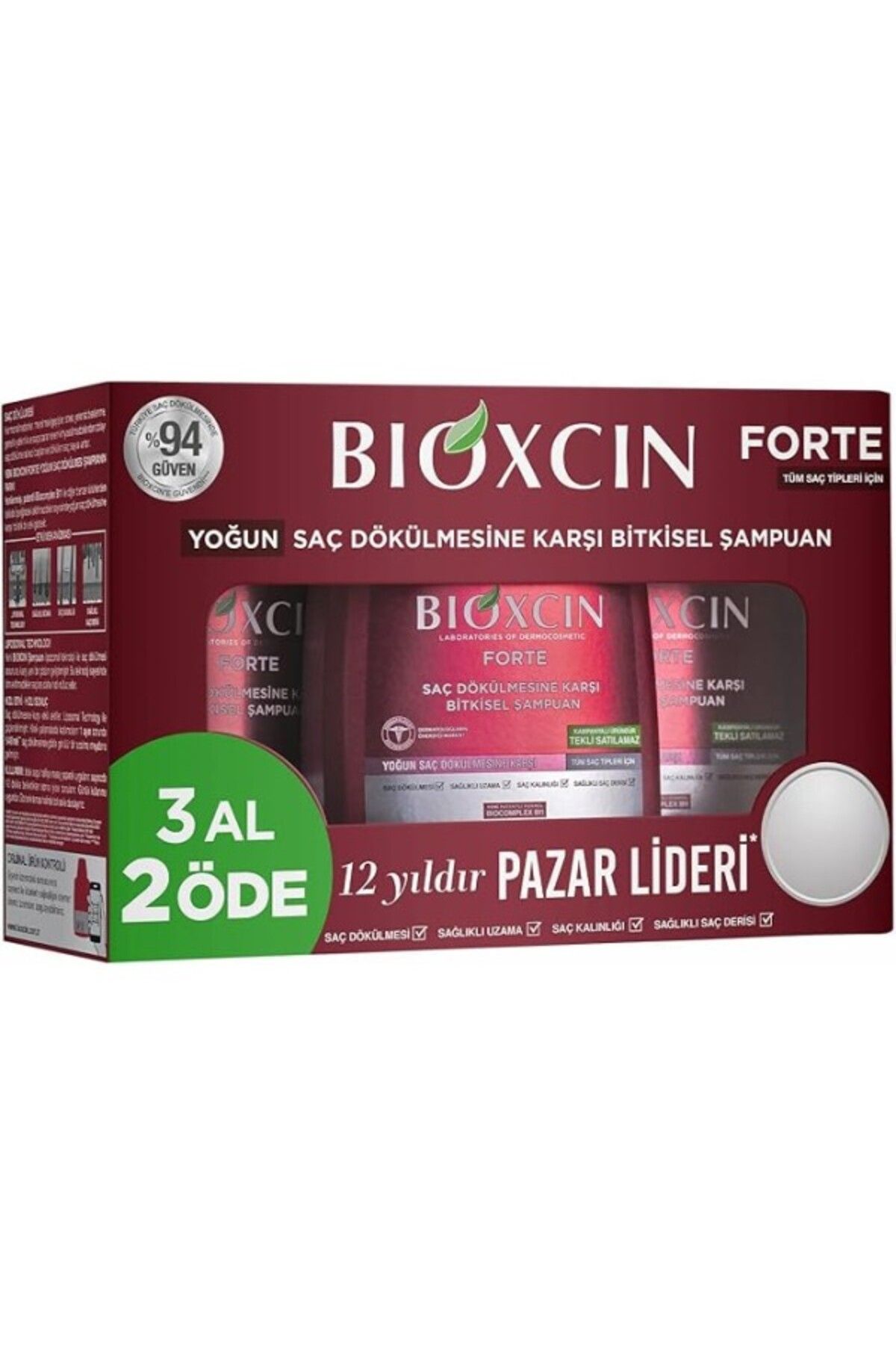 ShopZum Forte Şampuan 300Ml 3Al2 Öde