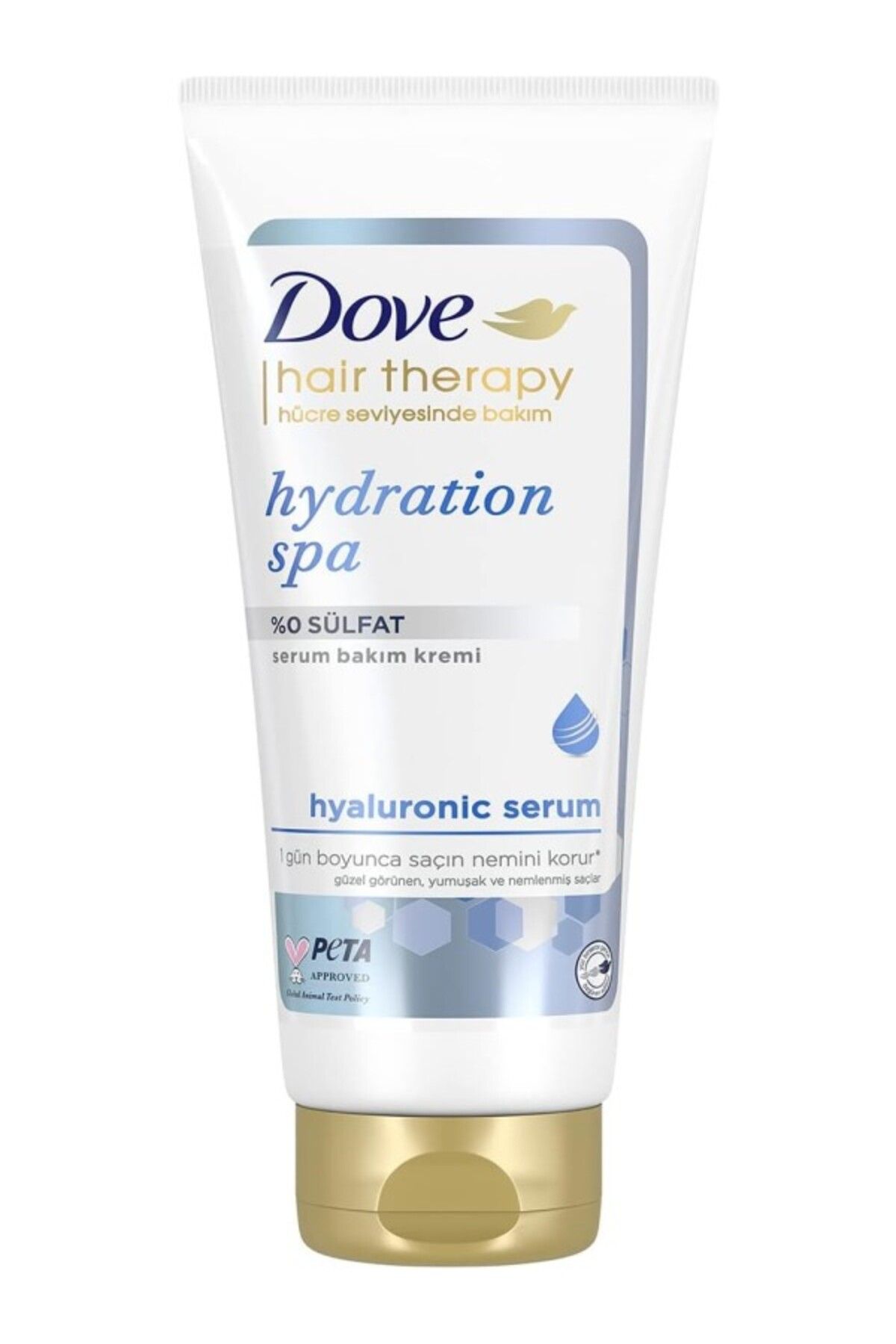 ShopZum Dove Hair Therapy Sülfatsız Serum Saç Bakım Kremi Hydration Spa Nemlendirici 170 Ml