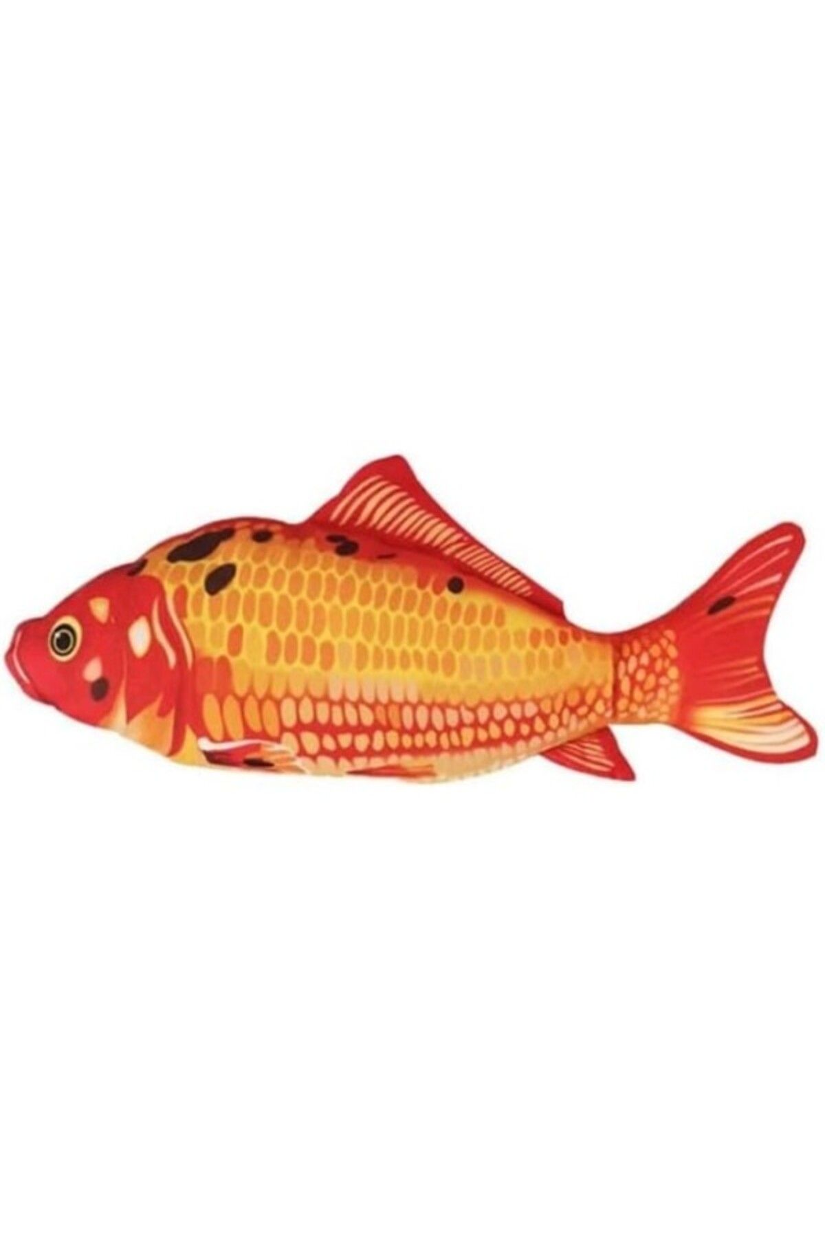 ShopZum Tineke Peluş Oyuncağı Balık Nanesi Otlu Çıngıraklı 1 Adet Kırmızı Balık