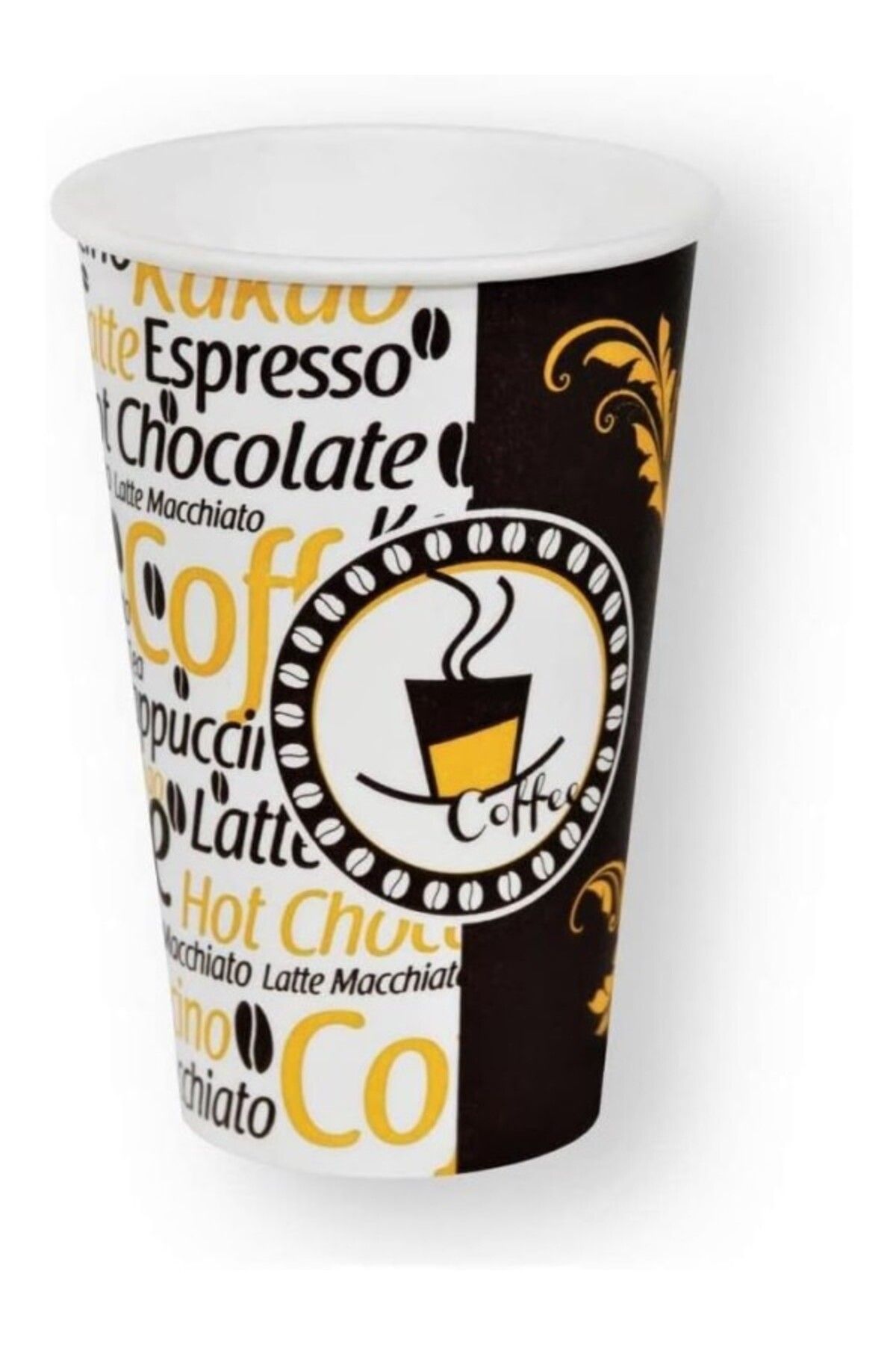 ShopZum Excodi Cup - [ Aygün Cup ] 12 Oz Karton Bardak - 300 Ml - 160 Adet Kaliteli Otomat Bardağı