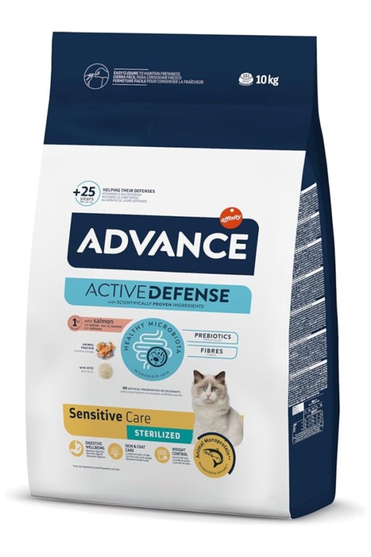 ShopZum Advance Somonlu Kısırlaştırılmış Maması 10 Kg