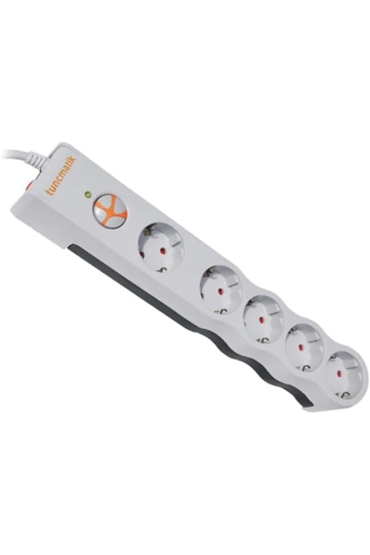 ShopZum Tunçmatik Tsk6134 Akım Koruyucu 5&Apos;Li Priz, 1050 Joule, Beyaz, 1.5 Metre