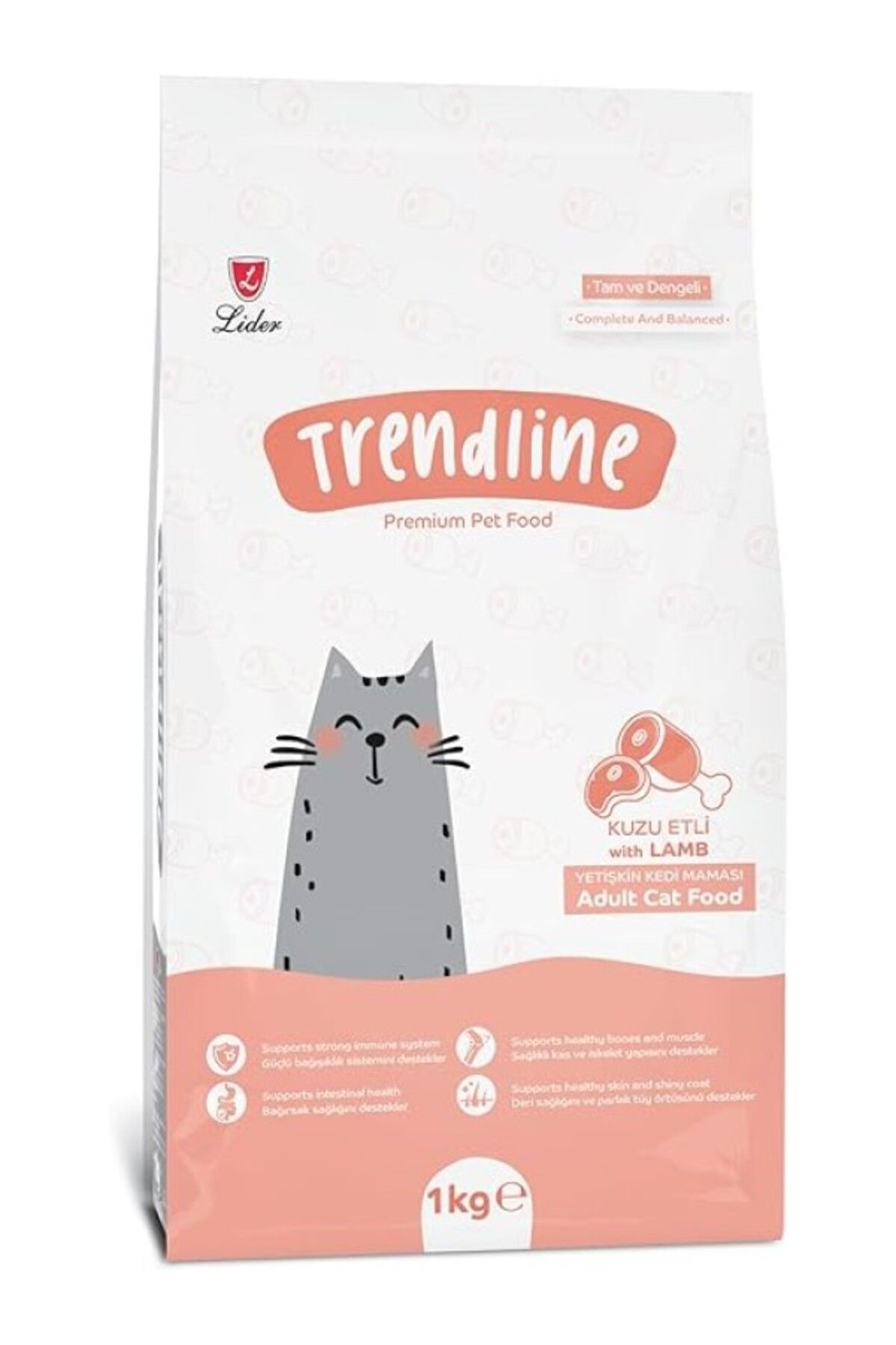 ShopZum Trendline Kuzu Etli Yetişkin Kedi Maması 1 Kg