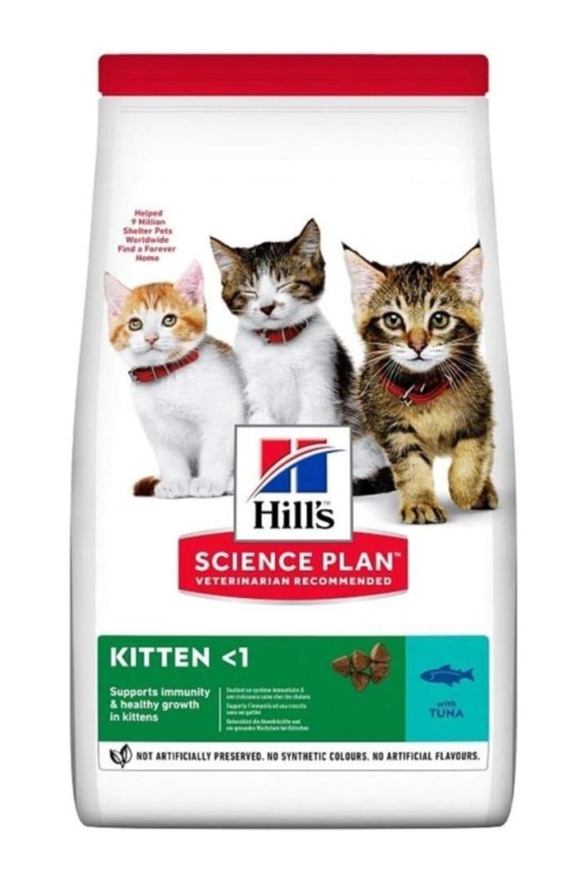 ShopZum Hill&Apos;S Kitten Ton Balıklı Yavru Maması 1,5 Kg