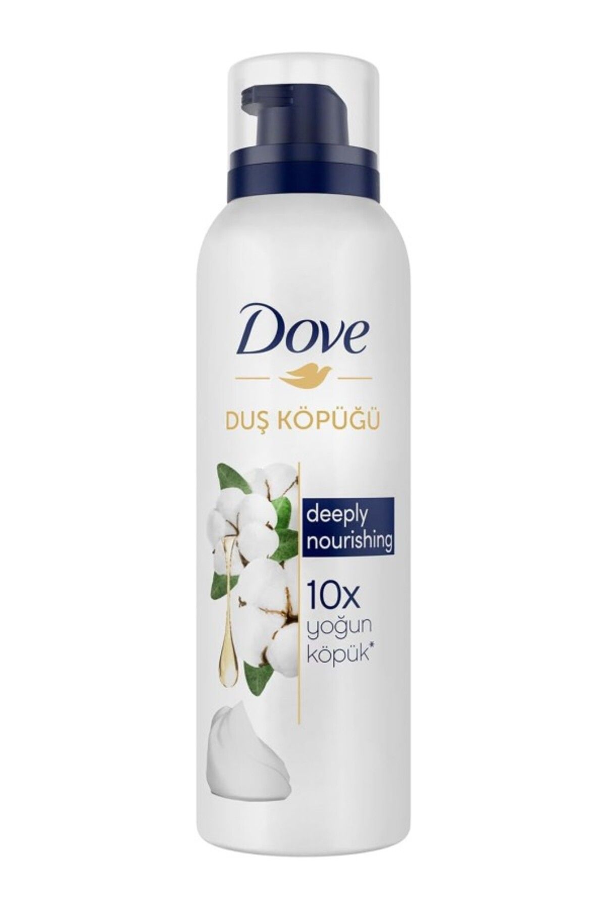 ShopZum Dove Duş Köpüğü Depply Nourishing 10 Kat Daha Yoğun Köpüğe Sahip Formül 200 Ml