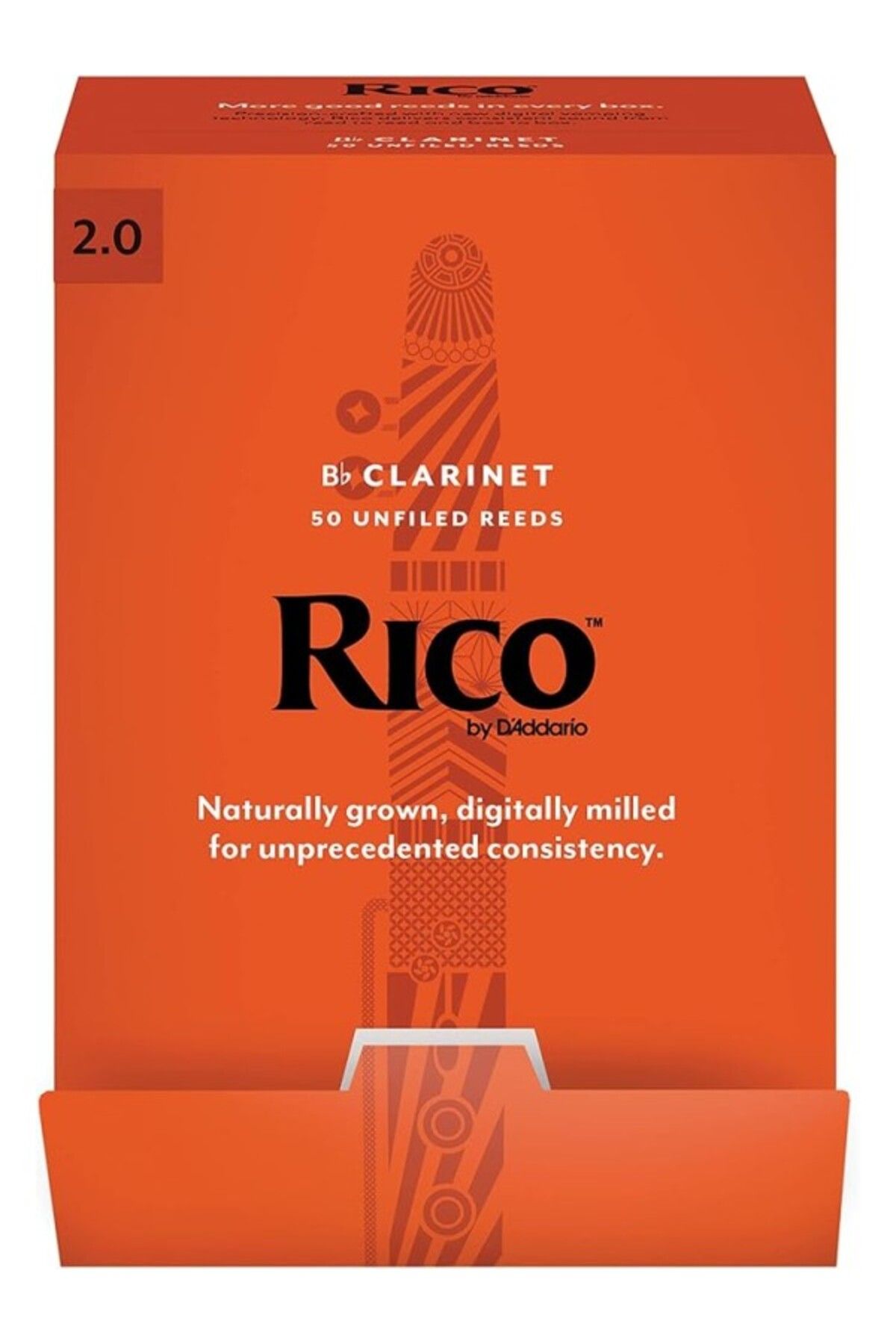 ShopZum Rico D&Apos;Addario Bb Klarnet Yaprakları | Yüksek Hassasiyetli Üretim | Bohem | Klarnet Yaprağı 2