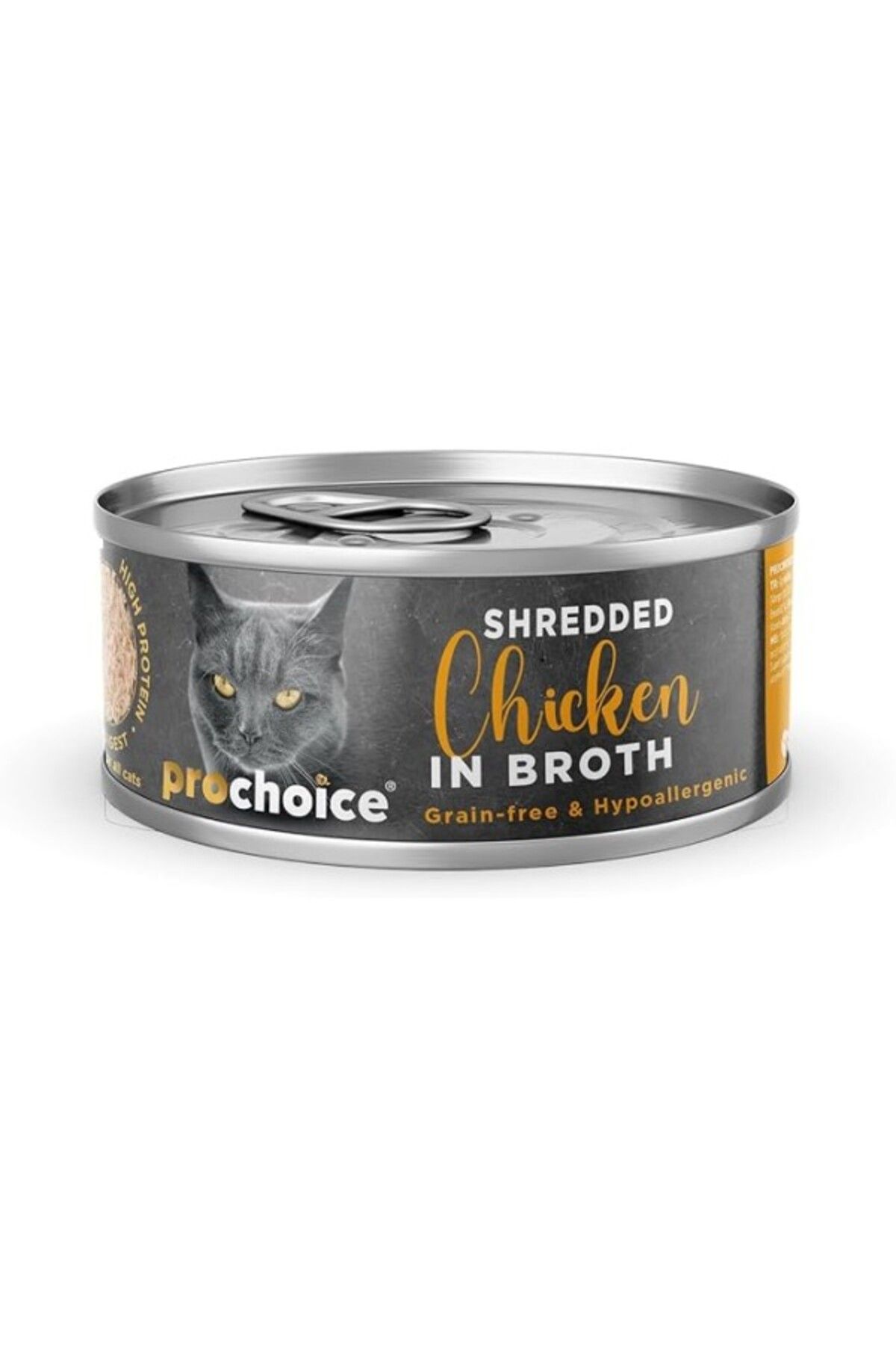 ShopZum Prochoice Deluxe Shredded, Tahılsız, Hipoalerjenik, Tiftiklenmiş Tavuk Etli Yaş Maması, 70 Gr X