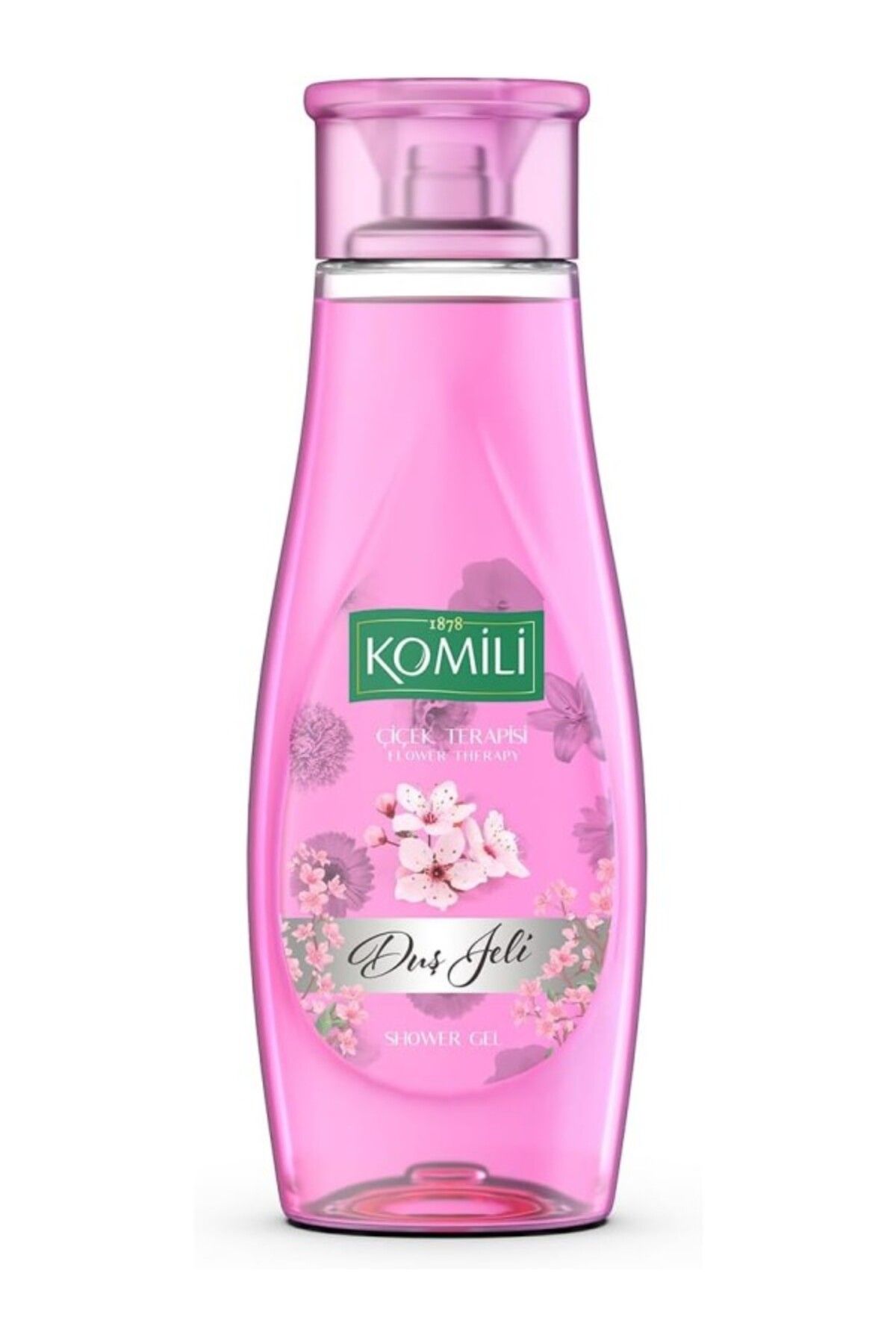 ShopZum Komili 1878 Komili Çiçek Terapisi Vegan Duş Jeli - Bahar Çiçekleri Kokulu - 500 ml