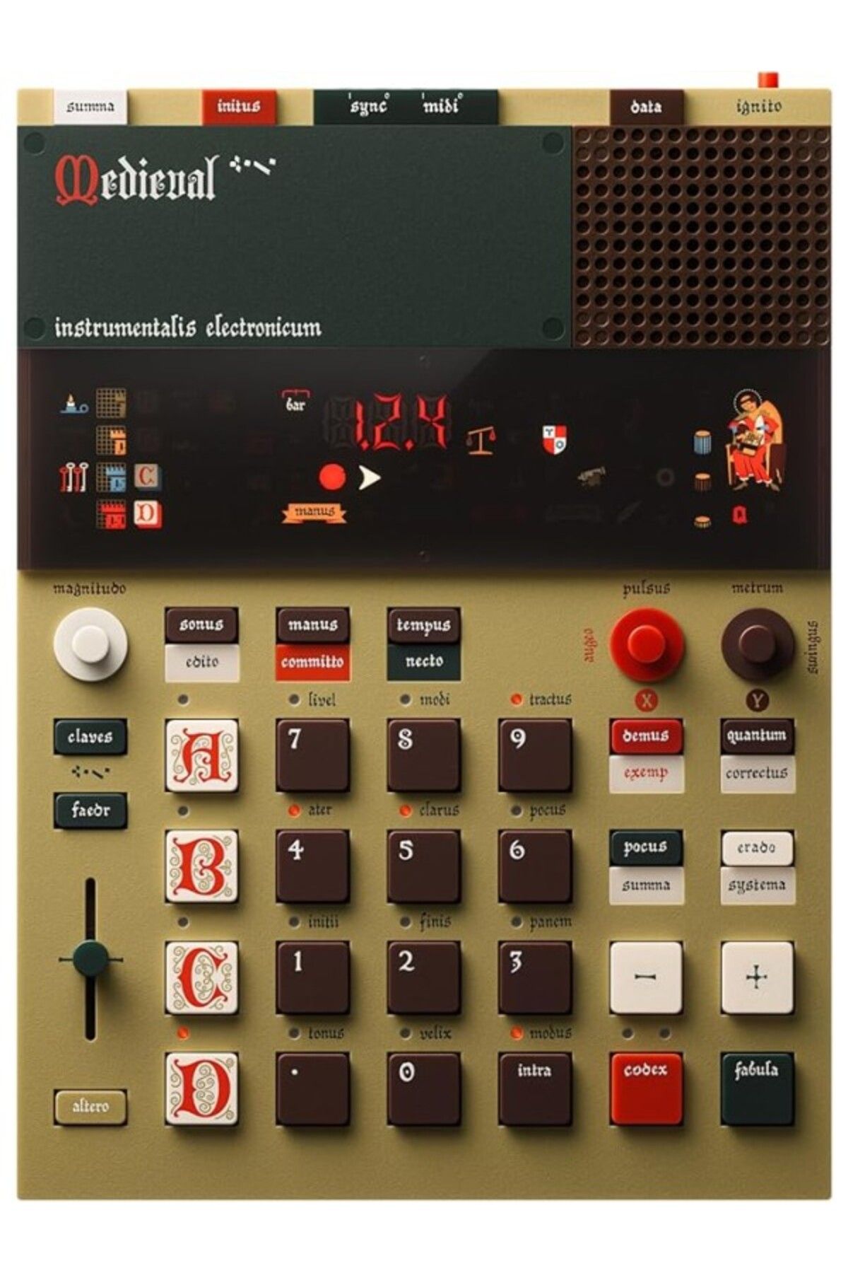 ShopZum Teenage Engineering Ep-1320 Medieval | Taşınabilir Sequencer &Amp; Sampler