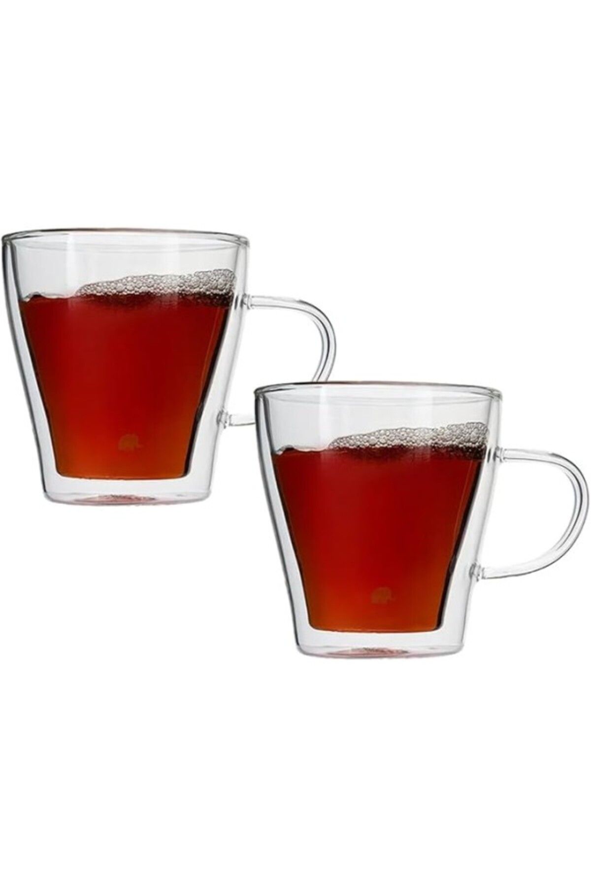 ShopZum Glory Double Wall 250 Ml 2&Apos;Li Kulplu Bardak