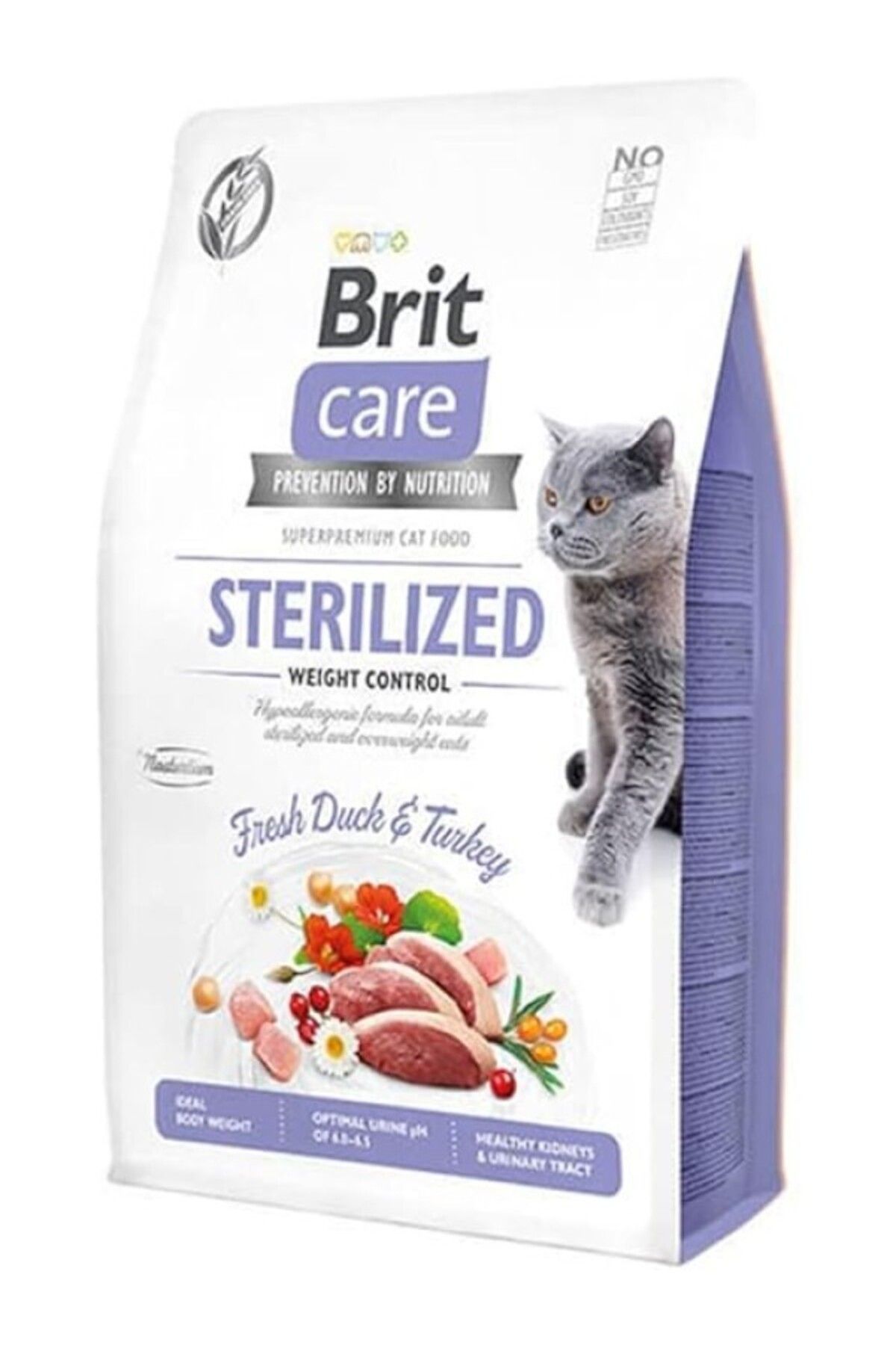 ShopZum Brit Care Weight Control, İhtiyacı Olan Kısırlaştırılmış Kediler İçin, Tahılsız
