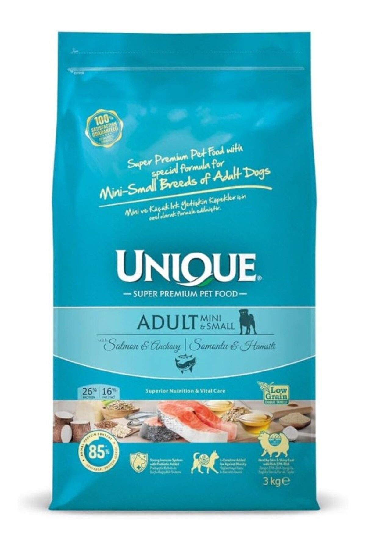 ShopZum Unique Adult Mini&Amp;S With Salmon&Amp;Anchovy 3 Kg