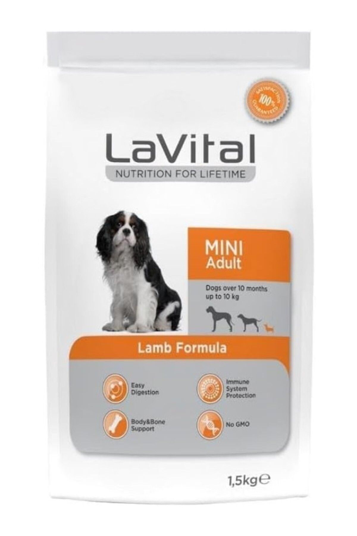 ShopZum Lavital Mini Irk Yetişkin Köpek Maması Kuzulu 1,5 Kg