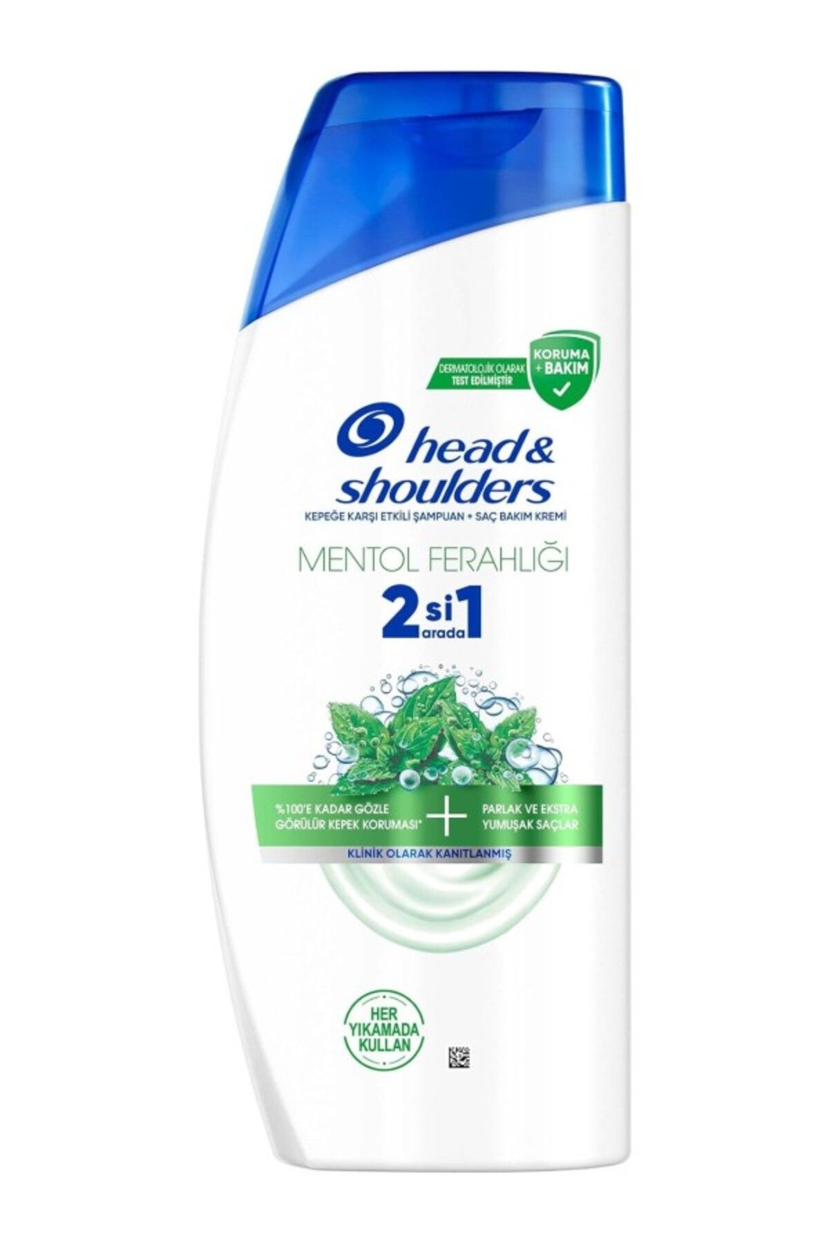 ShopZum Head &Amp; Shoulders Mentol Ferahlığı 2&Apos;Si 1 Arada Kepeğe Karşı Etkili Şampuan 625Ml