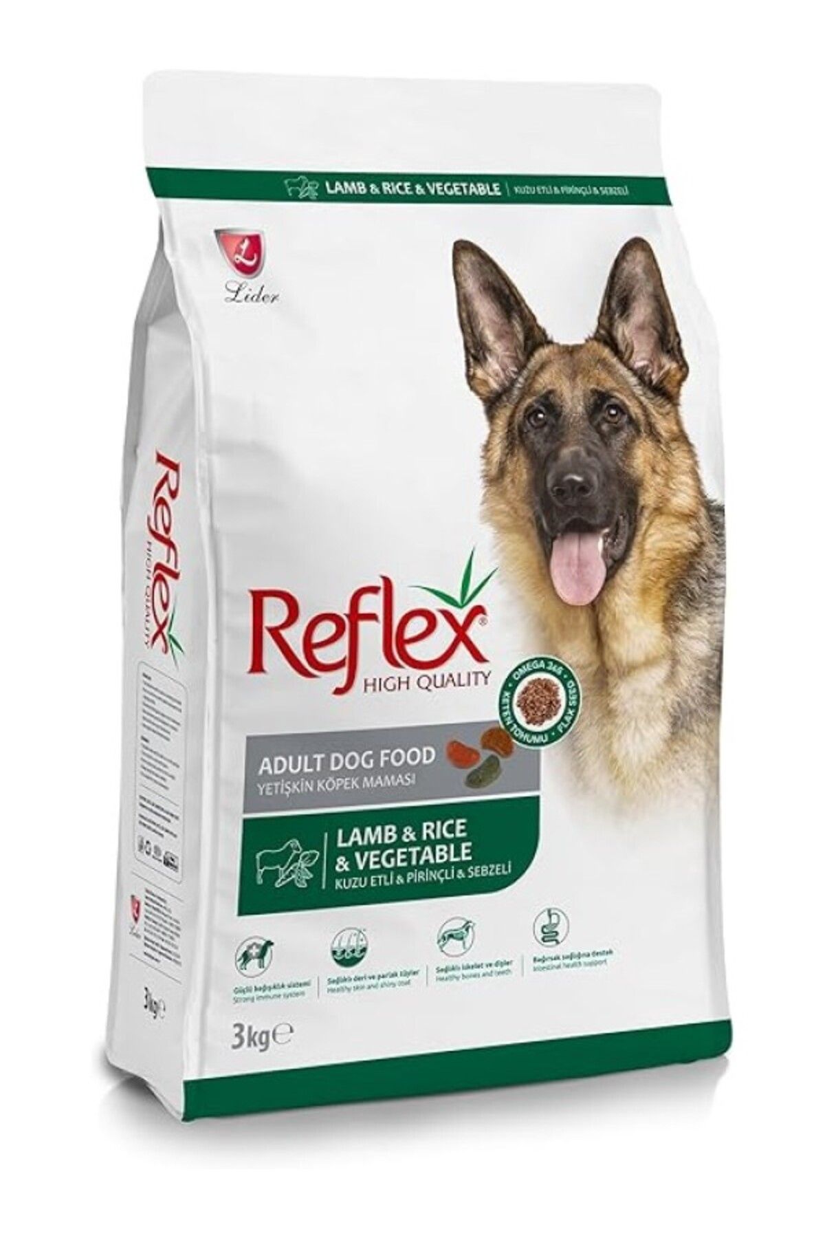 ShopZum Kuzu Etli &Amp; Pirinçli &Amp; Sebzeli Yetişkin Köpek Maması 3 Kg
