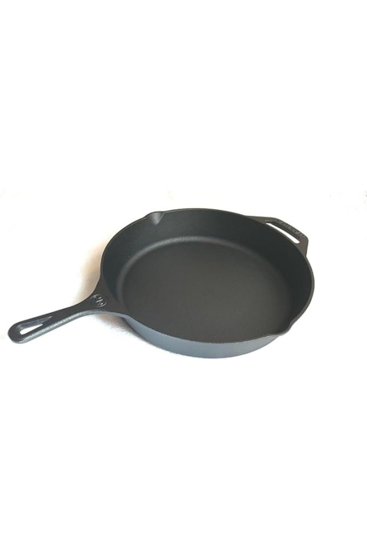 ShopZum Naturpan Döküm Tava 30 Cm Kaplamasız Gerçek Demir Döküm 12 Inch