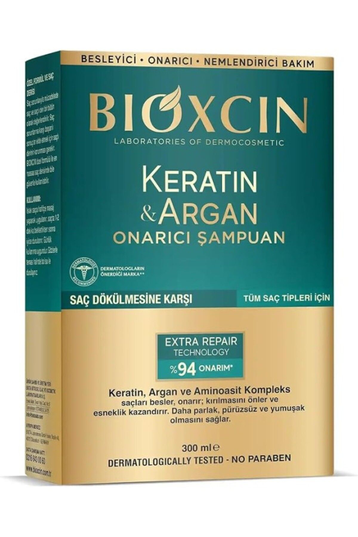 ShopZum Keratin &Amp; Argan Onarıcı Şampuan 300 Ml - Yıpranmış Ve Hasar Görmüş Saçlar