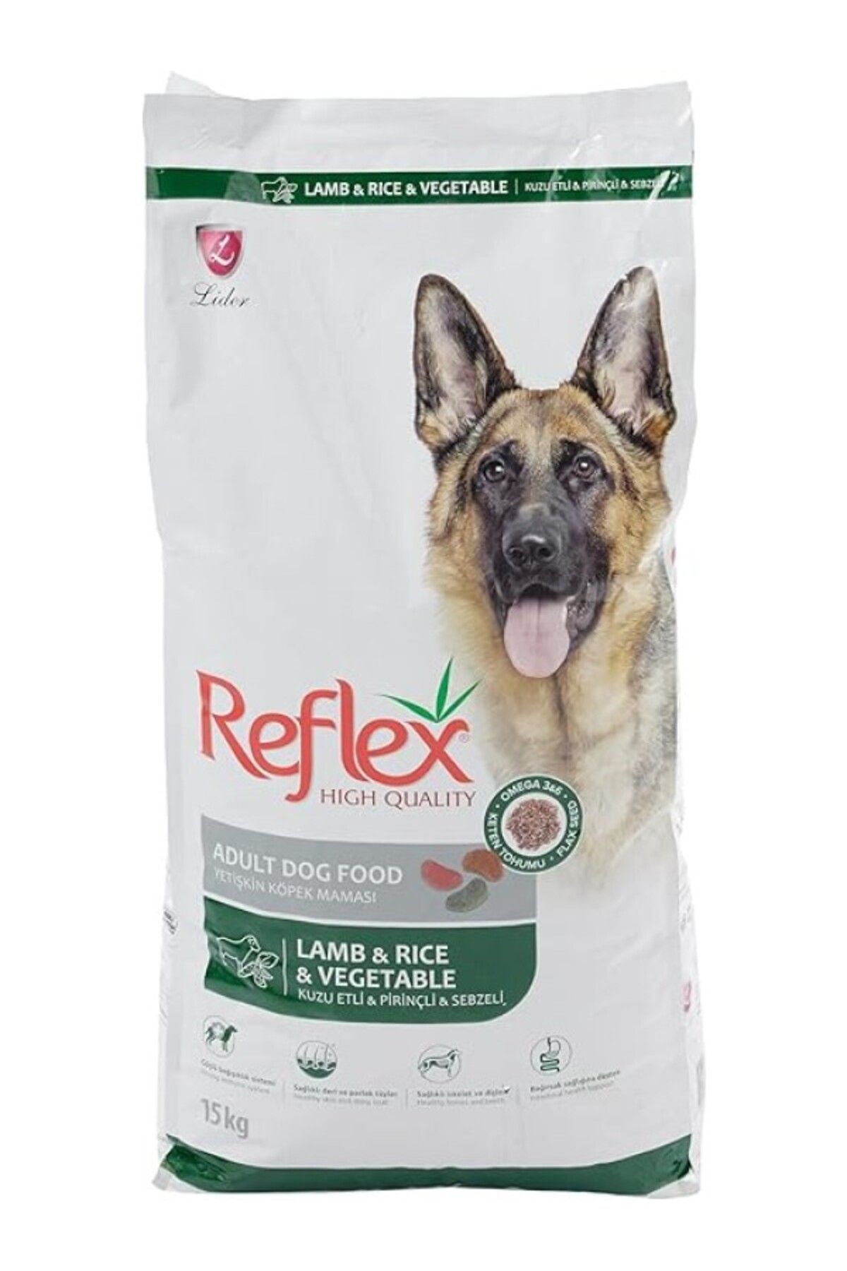 ShopZum Kuzu Etli Pirinçli Ve Sebzeli Yetişkin Köpek Maması 15 Kg