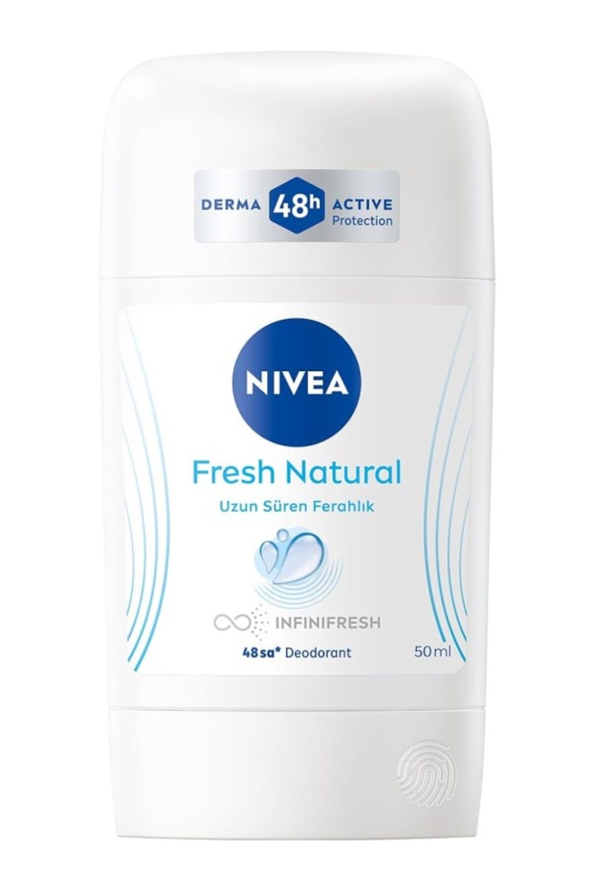 ShopZum Kadın Stick Deodorant Fresh Natural 50Ml, Ter Kokusuna Karşı 48 Saat Koruma, Uzun Süren