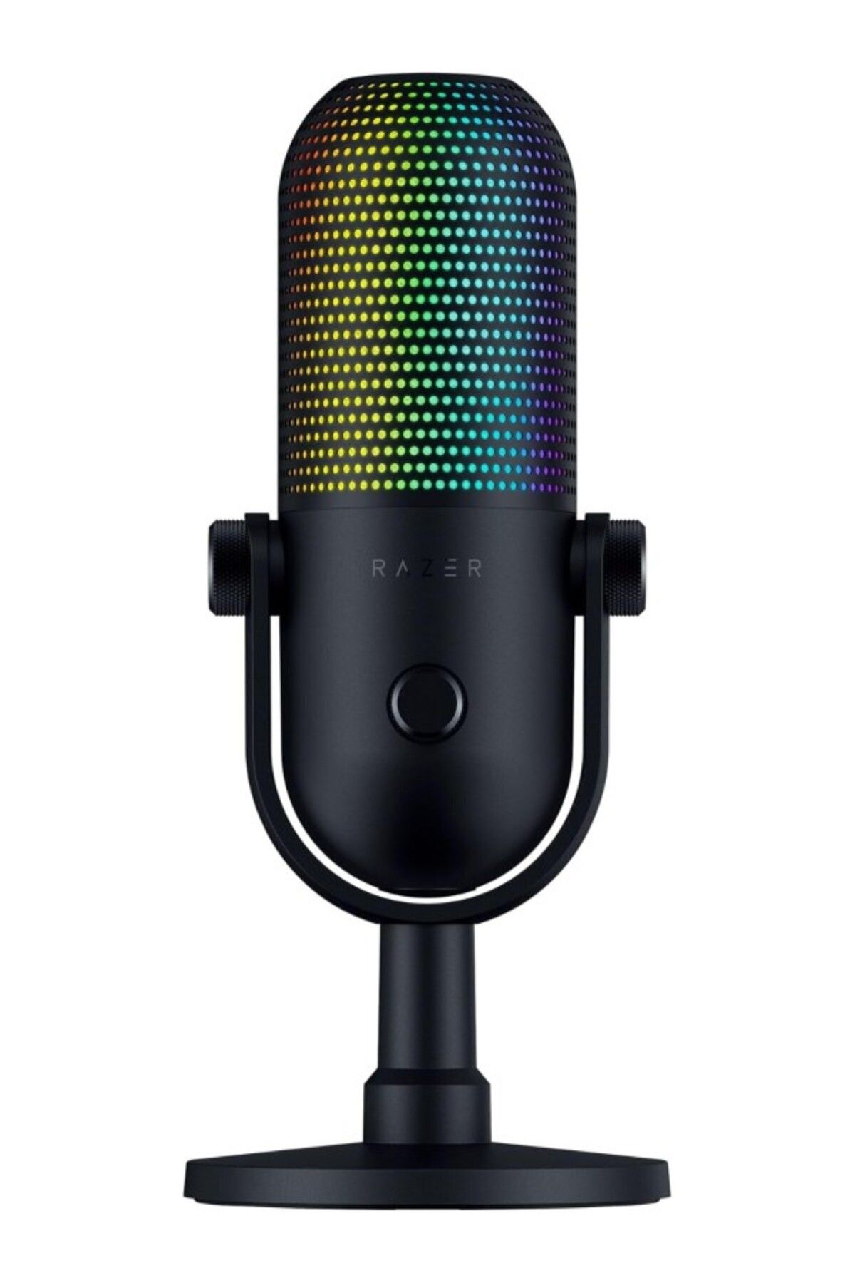 ShopZum Razer Seiren V3 Chroma - Dokunarak Sessize Alma Özellikli Rgb Usb Mikrofon (yayın Ve Oyun Reaktif A