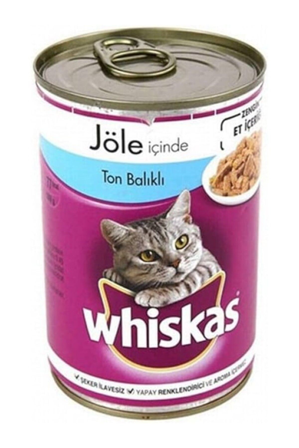 ShopZum Whiskas Ton Balıklı Konserve Yaş Mama 400 G