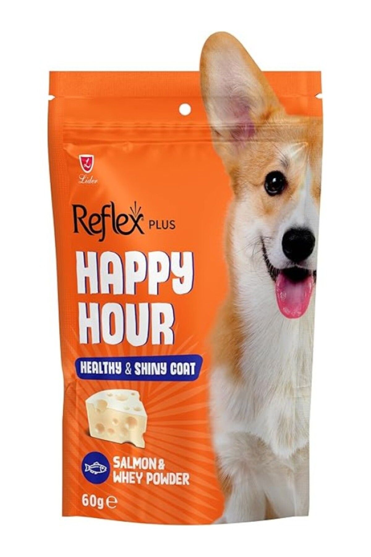ShopZum Happy Hour Sağlikli Ve Parlak Tüyler Destekleyici Köpek Ödül Mamasi 60 Gr