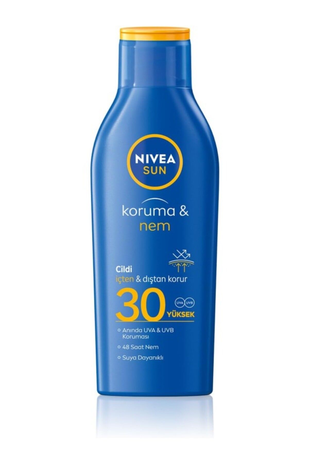 ShopZum Sun Spf30 Güneş Koruyucu Losyon 200Ml, 48 Saat Nemlendirici, Suya Dayanıklı, Anında Uv