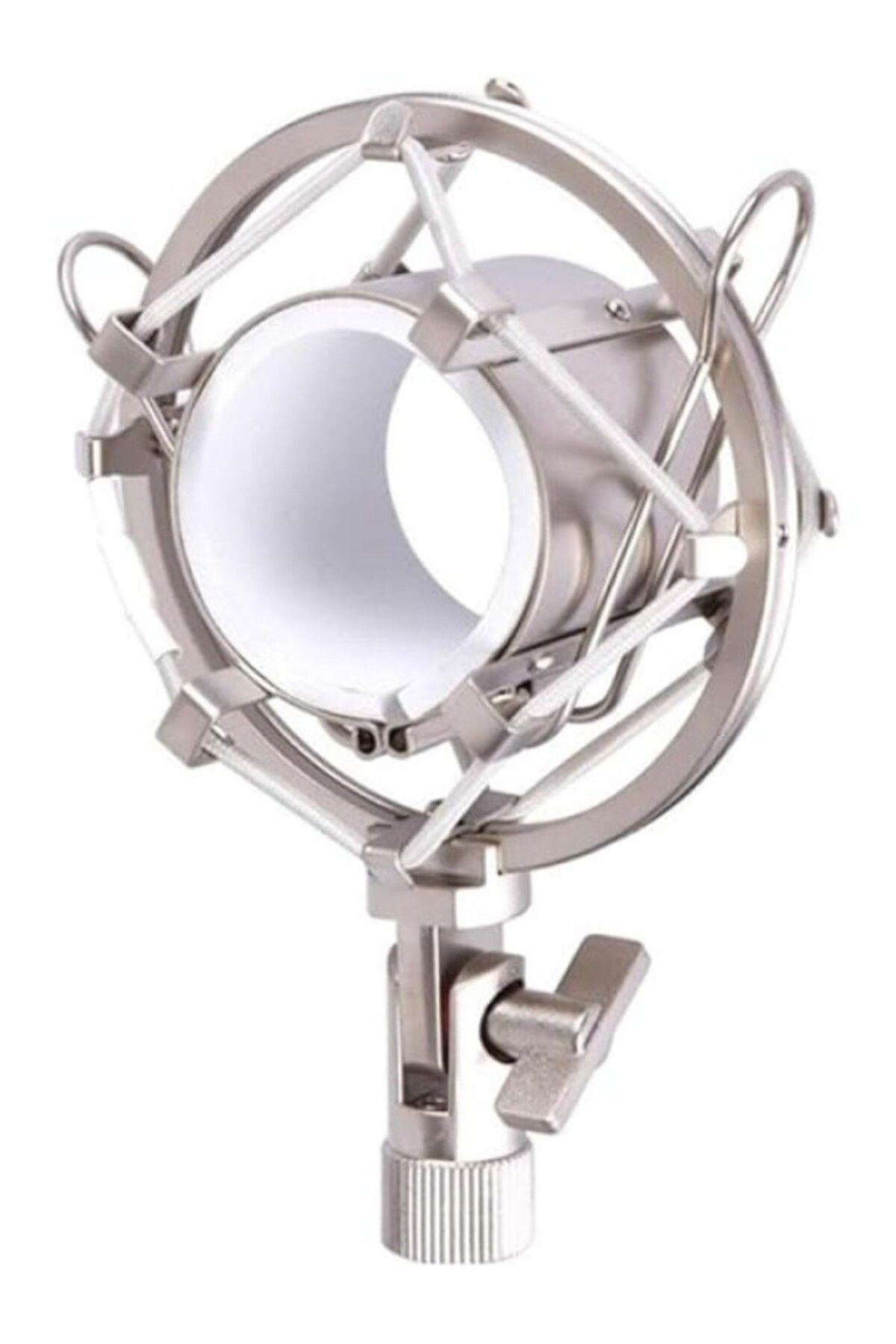 ShopZum Lastvoice Shm-02 Pro Stüdyo Mikrofon Gri Shock Mount (Metal)
