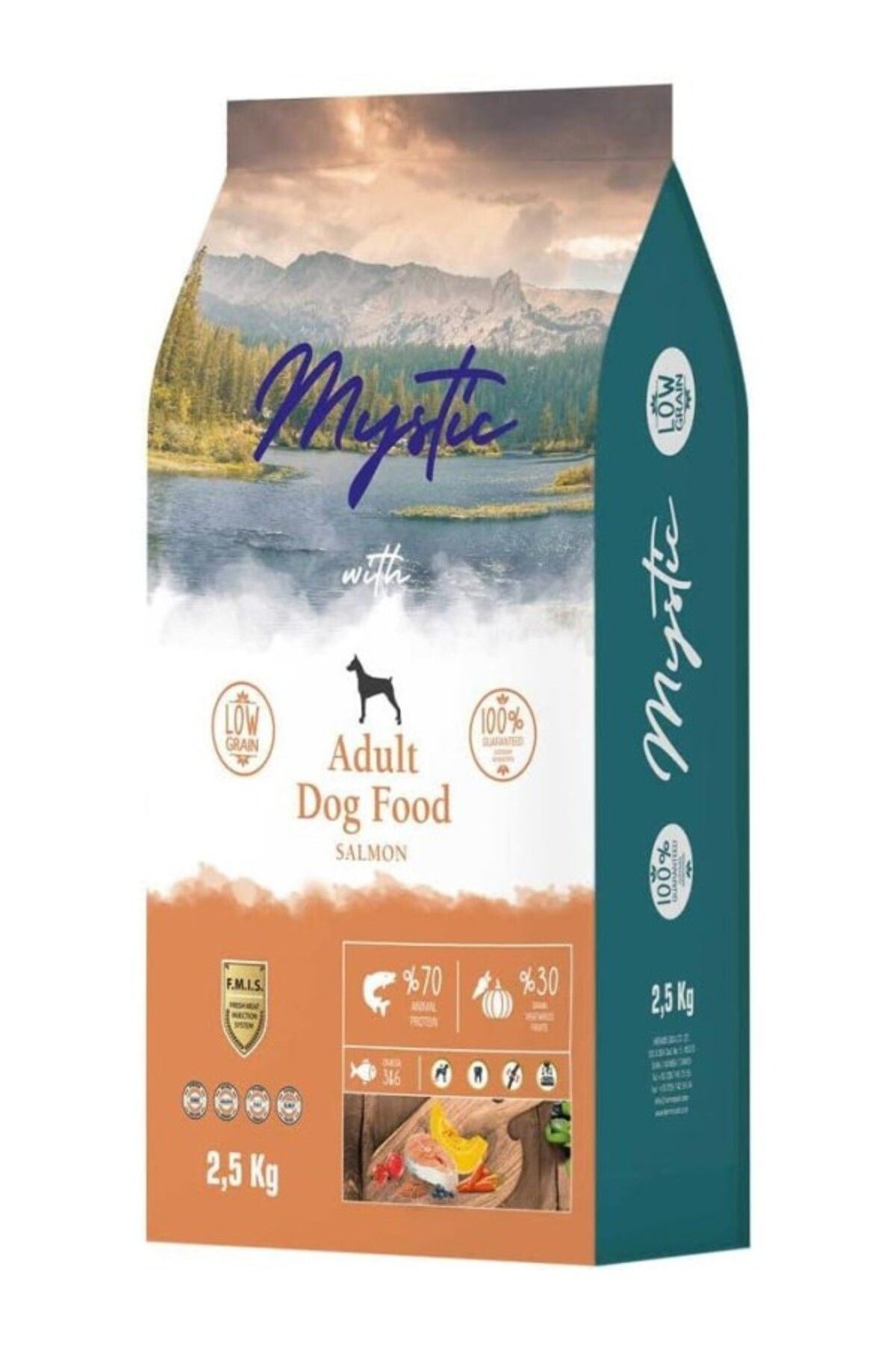 ShopZum Mystic Somonlu Yetişkin Köpek Maması, 2.5 Kg