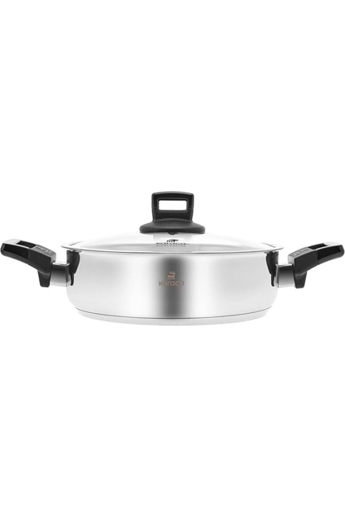 ShopZum Senna Çelik Karnıyarık Tenceresi 24 Cm 3 Lt