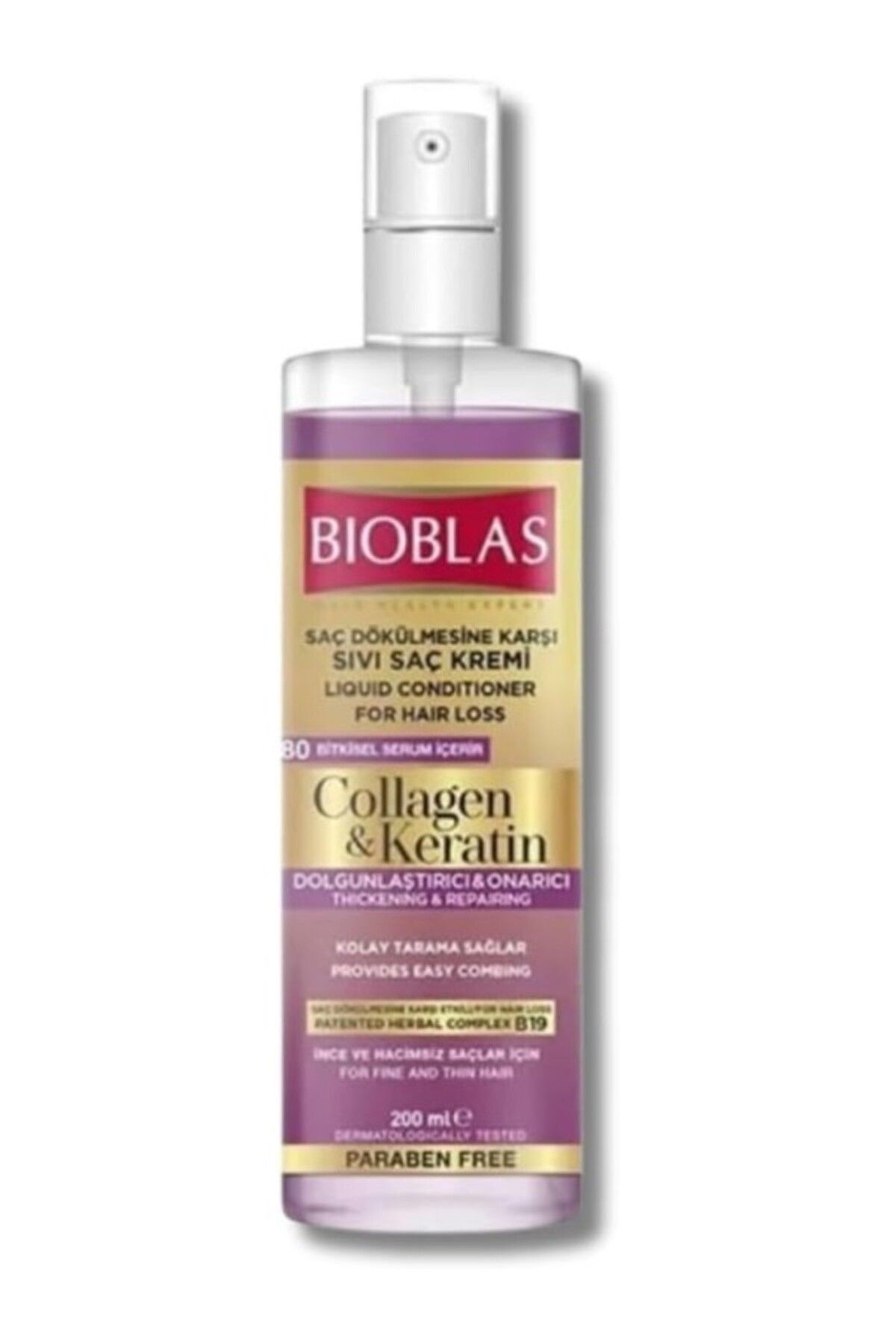 ShopZum Sıvı Saç Kremi Kolajen + Keratin 200Ml