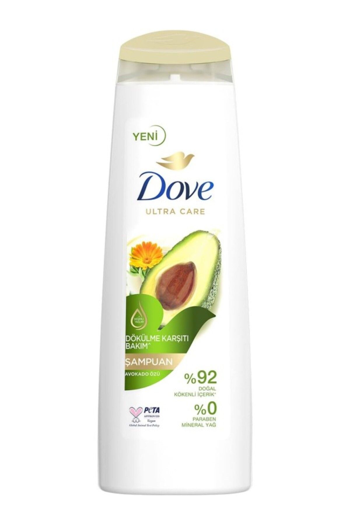ShopZum Dove Ultra Care Saç Bakım Şampuanı Dökülme Karşıtı Bakım Avokado Özü 400 Ml