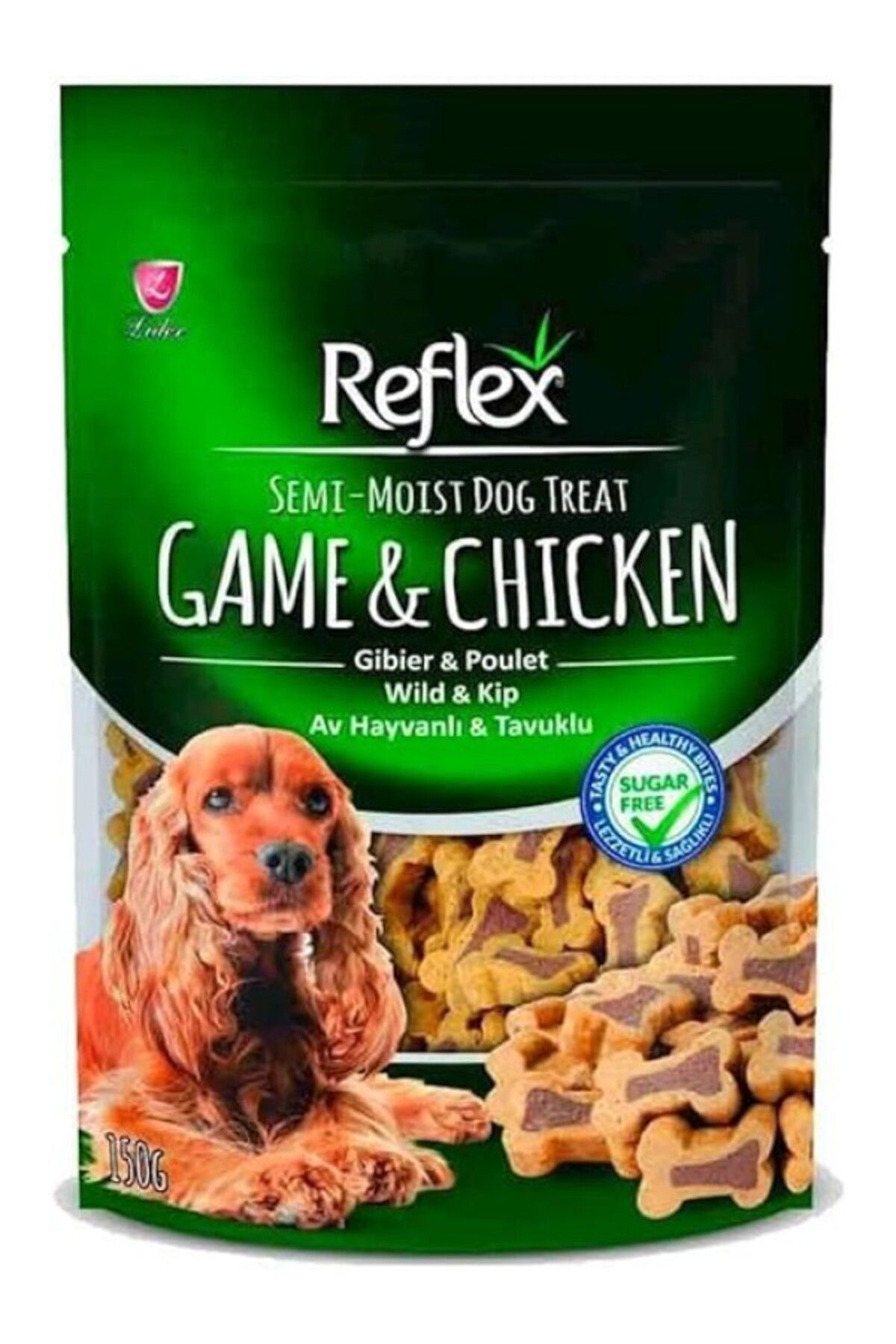 ShopZum Reflex Köpek Ödülü Yumusak Tavuklu 150 gr