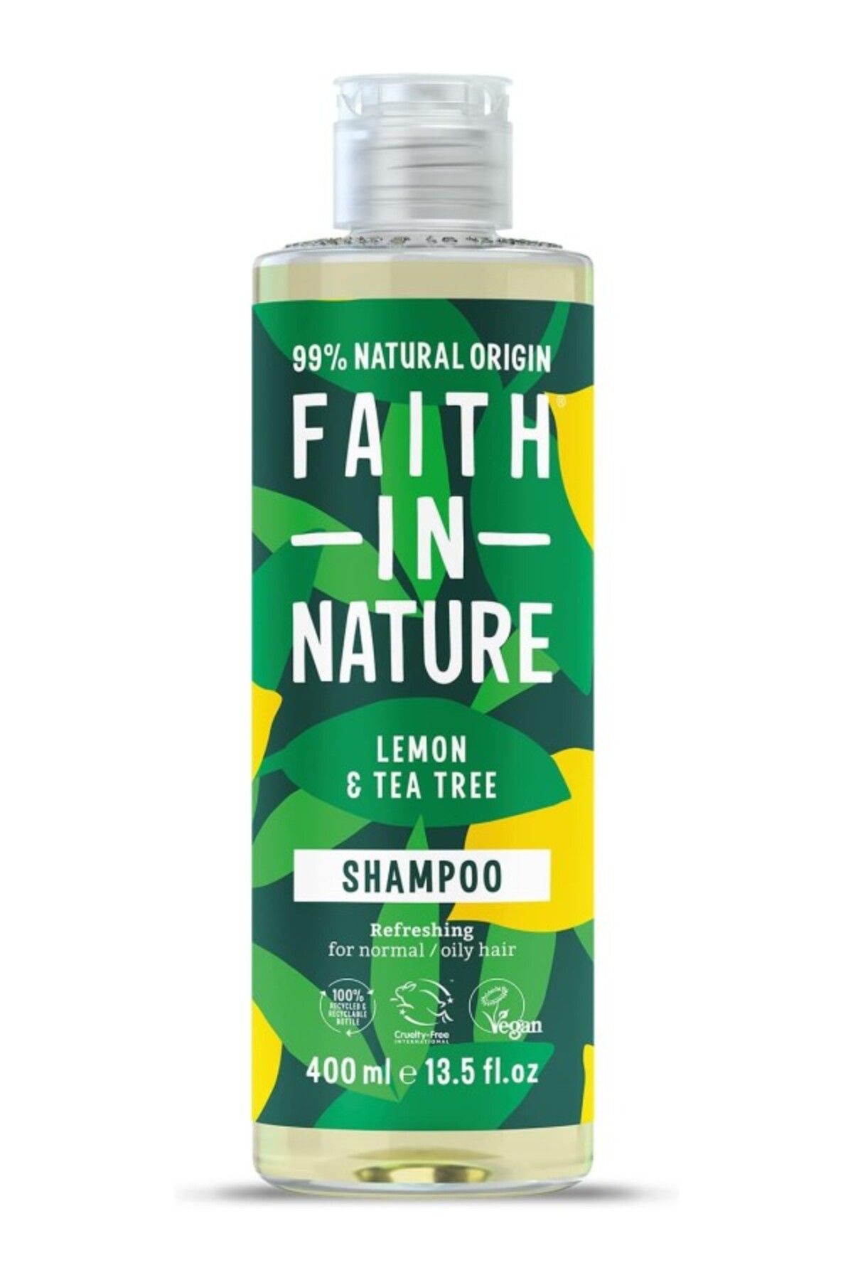 ShopZum Faith In Nature %99 Doğal Ferahlatıcı Şampuan Normal &Amp; Yağlanmaya-Kepeğe Meyilli Saçlar İçin (