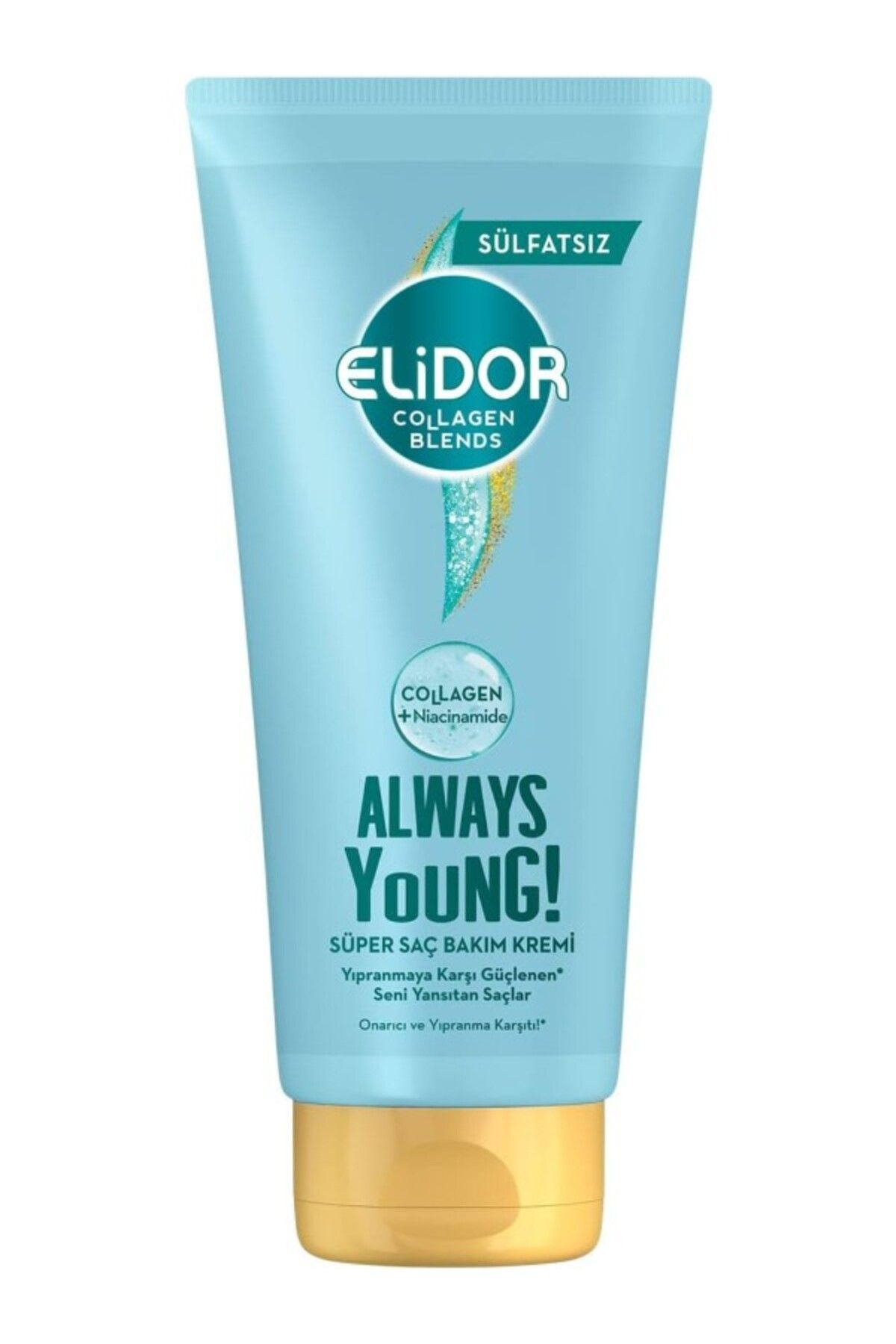 ShopZum Elidor Collagen Blends Sülfatsız Süper Saç Bakım Kremi Always Young Onarıcı Ve Yıpranma Karşıtı 170