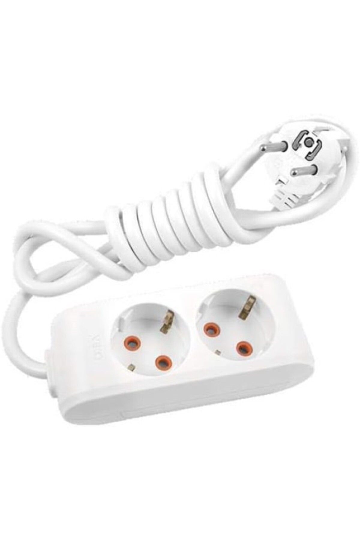 ShopZum Multi-let 2li Toprakli 1mt Kablolu (90113201)