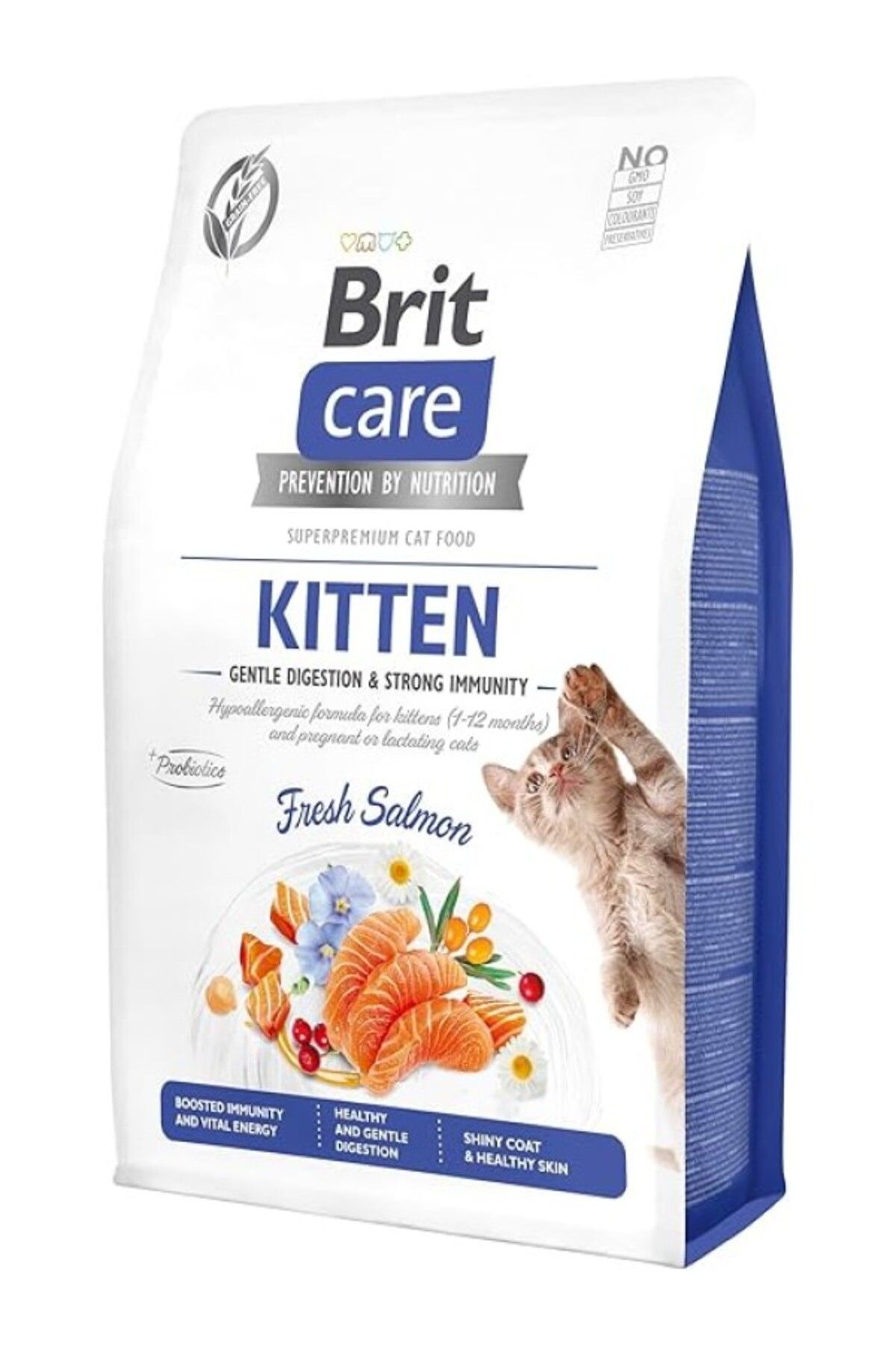 ShopZum Brit Care Gentle Digestion &Amp; Immunity, Yavru Kediler İçin, Tahılsız, Hipoalerjenik, Taze