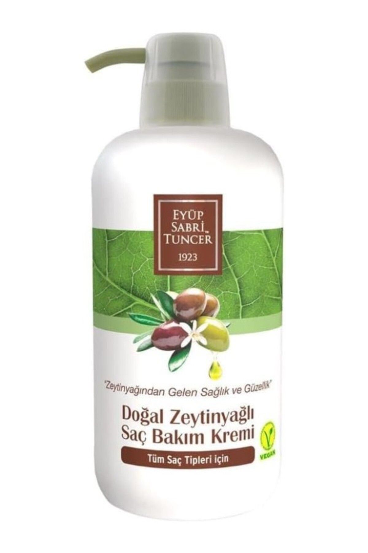 ShopZum Eyüp Sabri Tuncer Doğal Zeytinyağlı Saç Kremi (600 Ml)