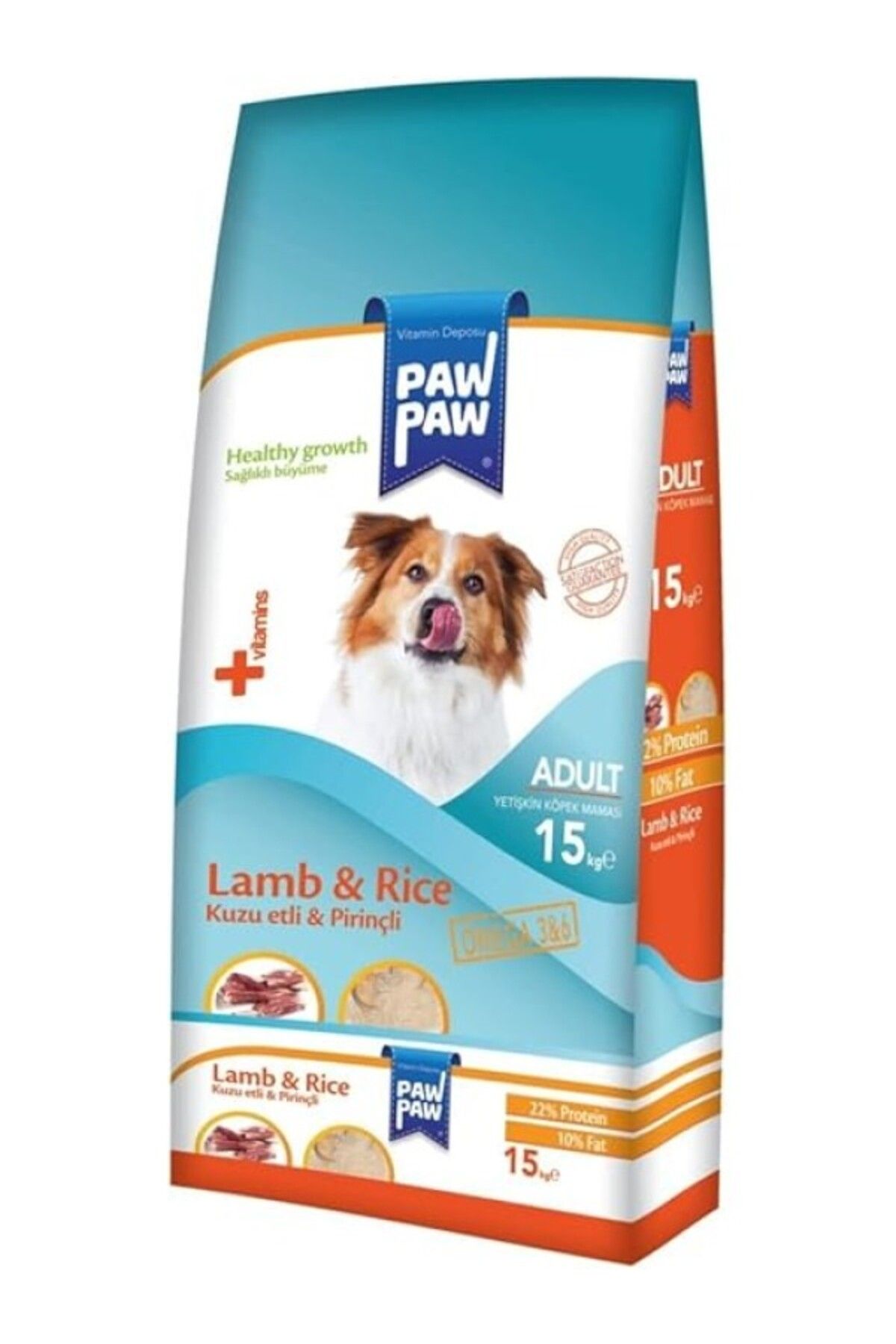 ShopZum Pawpaw Yetişkin Köpek - Kuzulu&Amp;Pirinçli Kuru 15 Kg