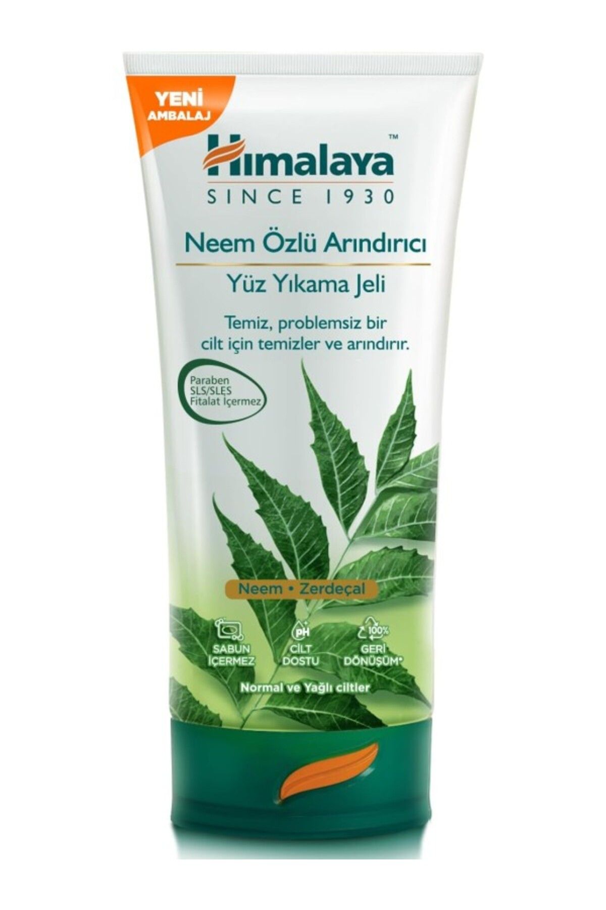 ShopZum Himalaya Since 1930 Arındırıcı Yüz Yıkama Jeli, Neem, Zerdeçal, Parabensiz, Normal Ve Yağlı Ciltler