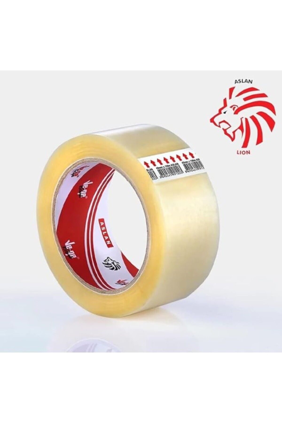 ShopZum Ve-ge Koli Bandı 45x100 Şeffaf (BUFFALO) En 45mm, Uzunluk Net 100 Metre, Basınca Ve Gerilime